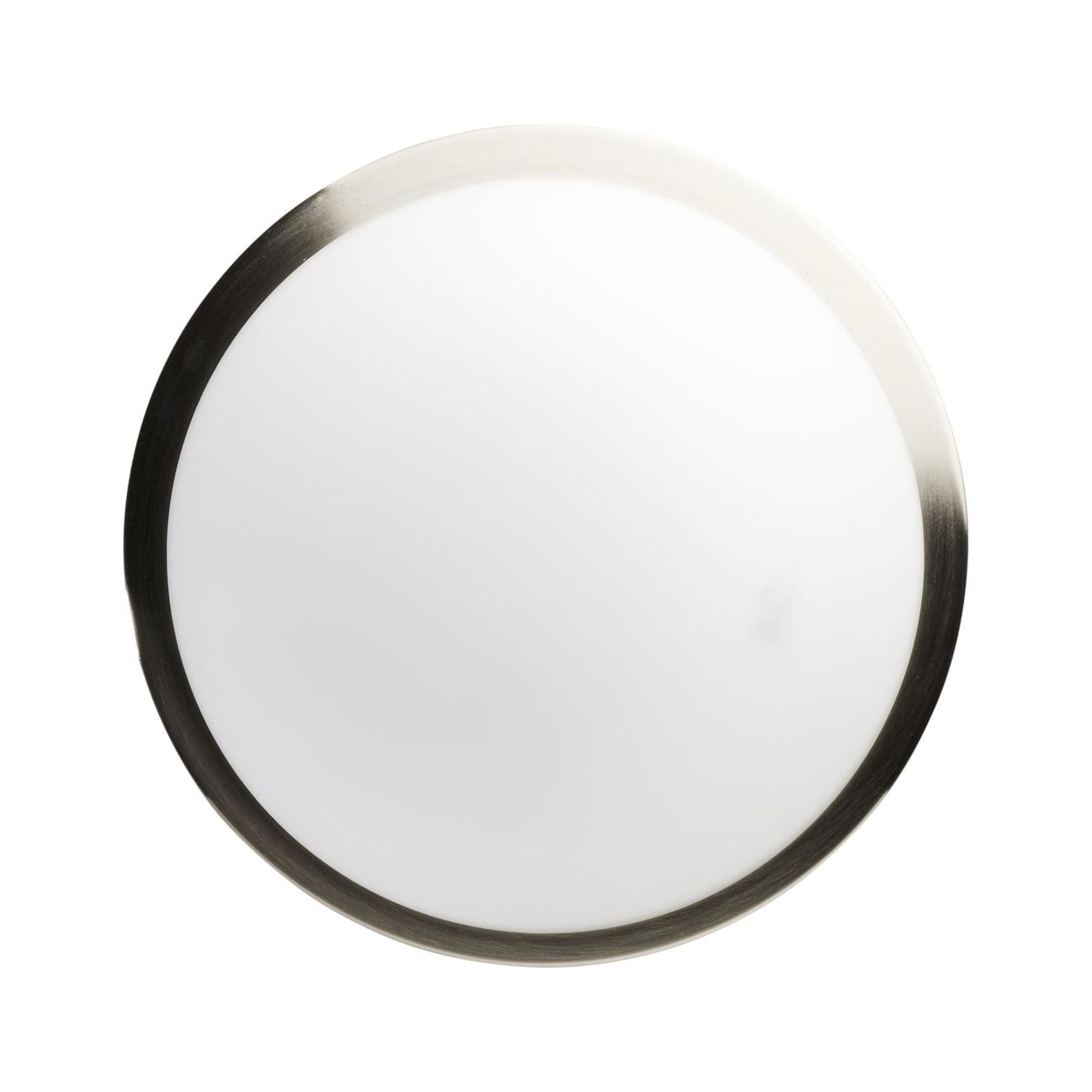 Button 11" LED Flush Mount, 3CCT, Brushed Nickel Finish, 120V