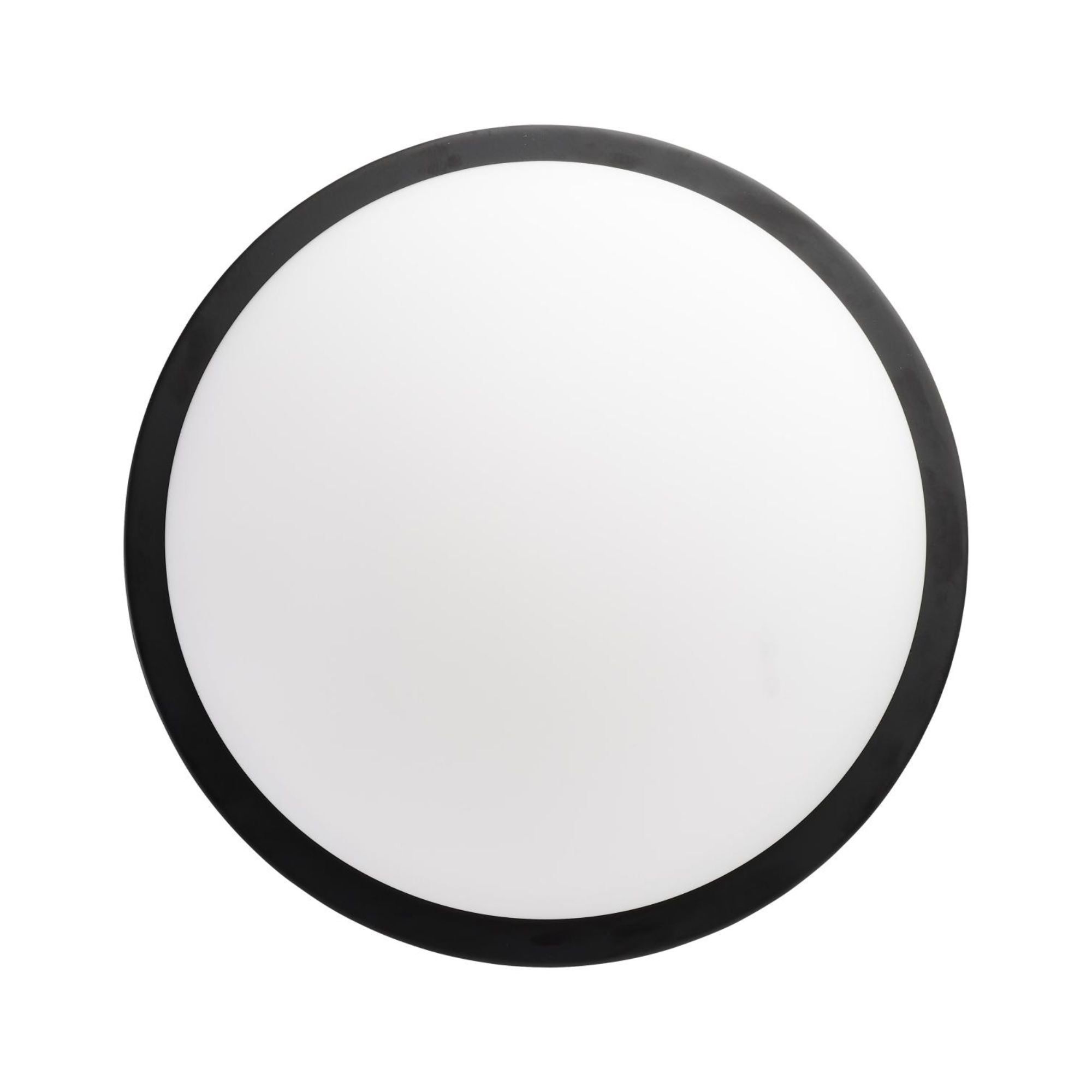 Button 11" LED Flush Mount, 3CCT, Matte Black Finish, 120V