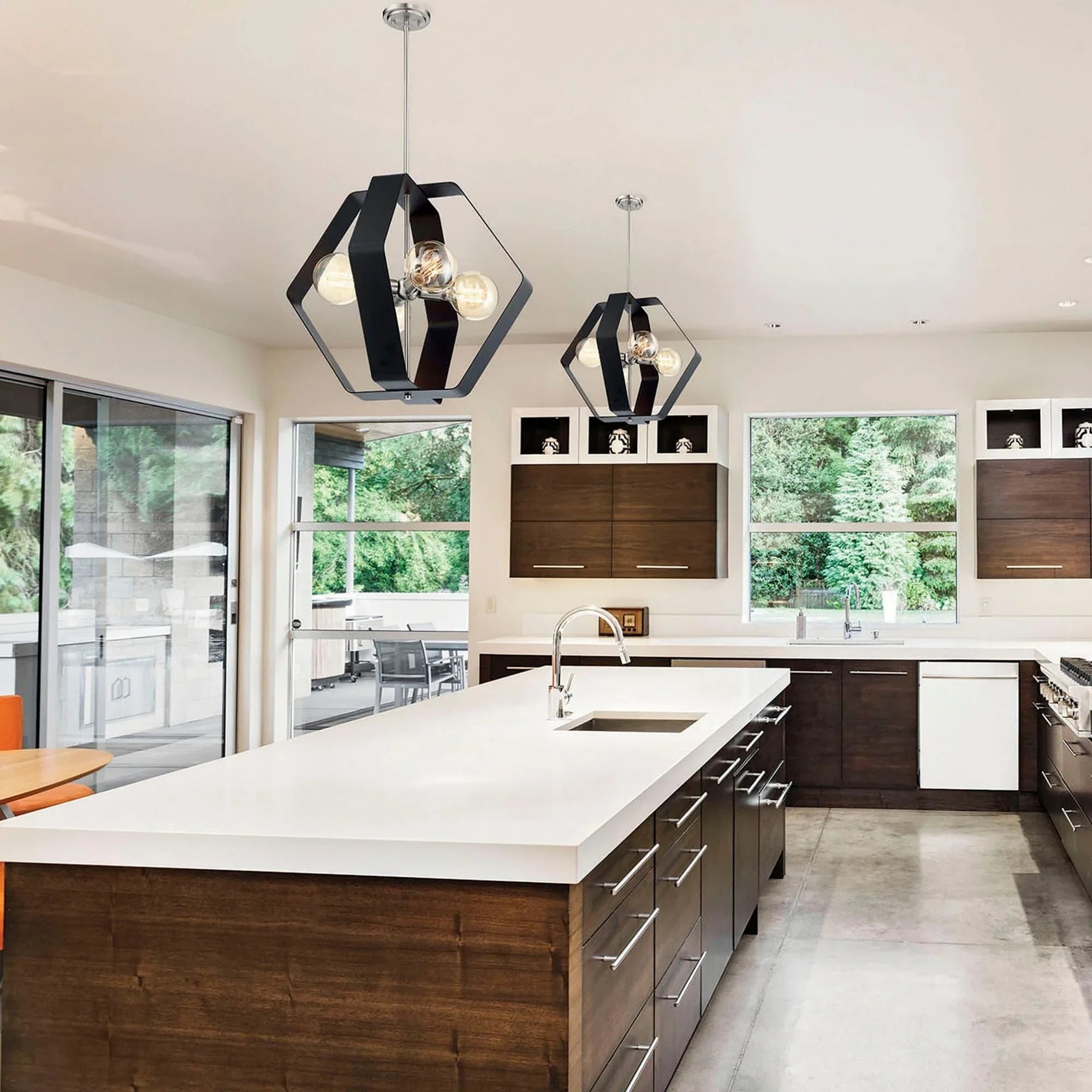 G25 Filament LED Globe Bulb, 5 Watts, 350 Lumens, 3000K, E26 Medium Base, Clear, Pack of 2