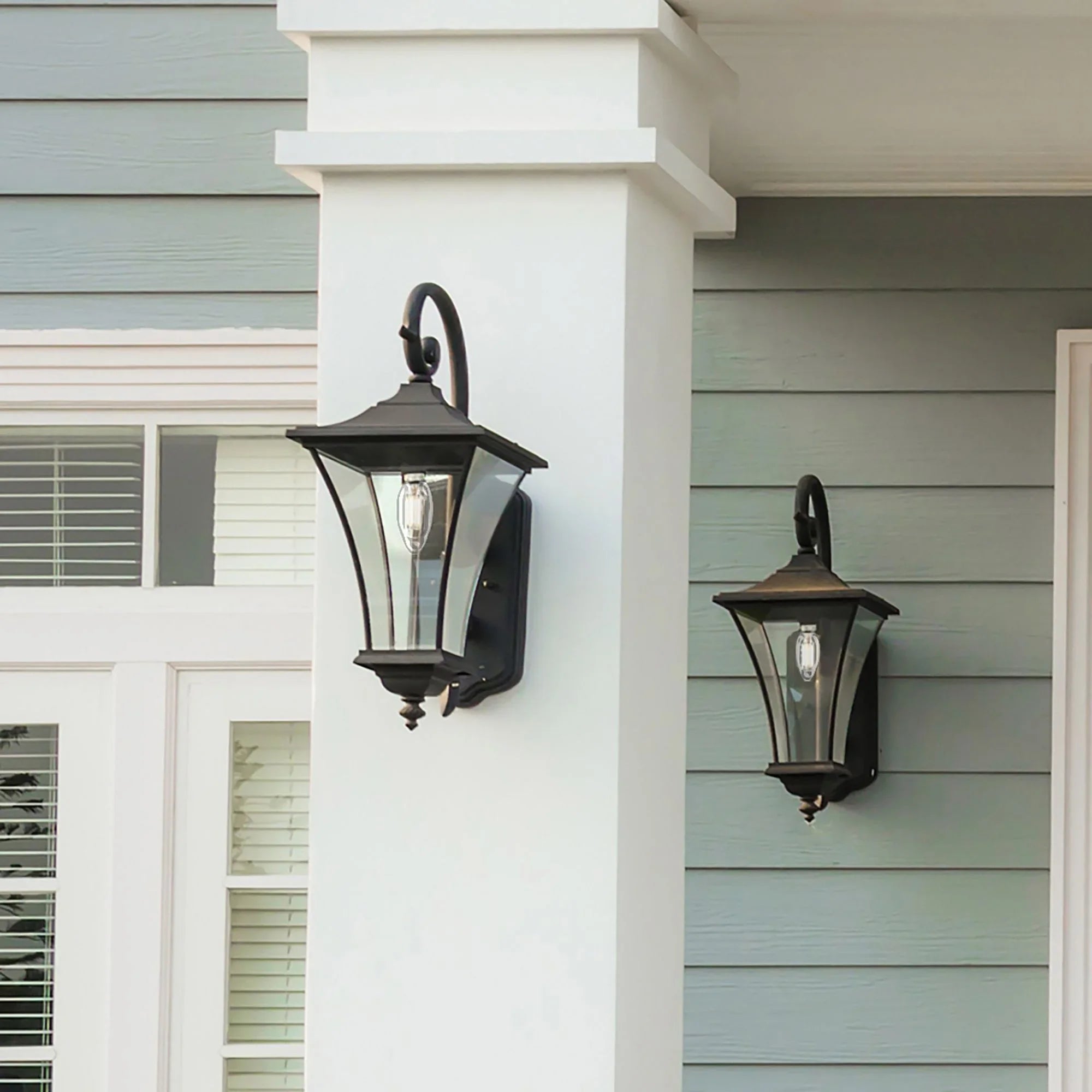 B11 Candle Filament LED Bulb, 40W Equal, 4W, 350lm, 2700K, E12 Candelabra, Clear, Pack of 3