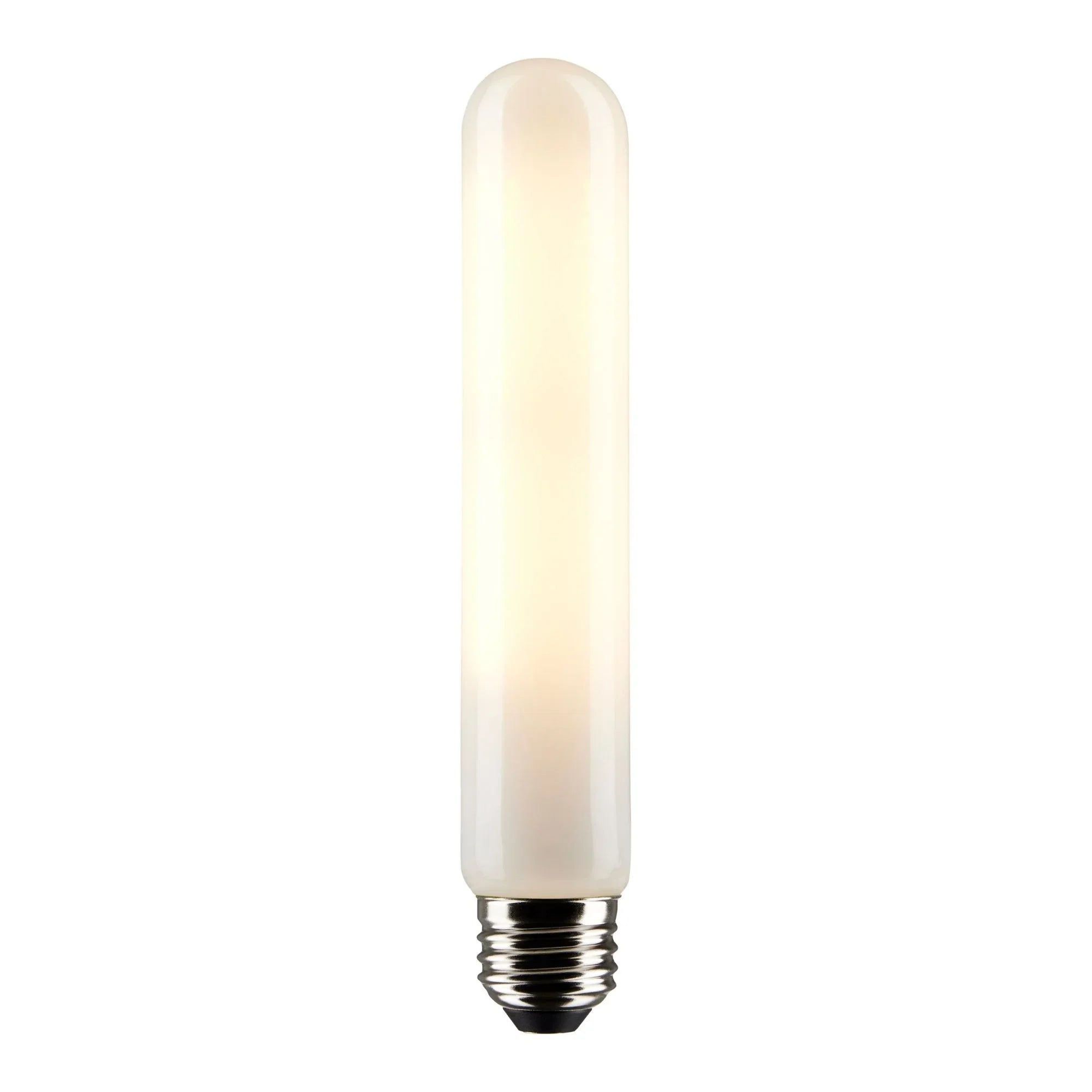 T9 LED Single Tube Bulb, 8W, 700 Lumens, 2700K, 60W Equal, E26 Medium Base, Frosted, Pack of 2
