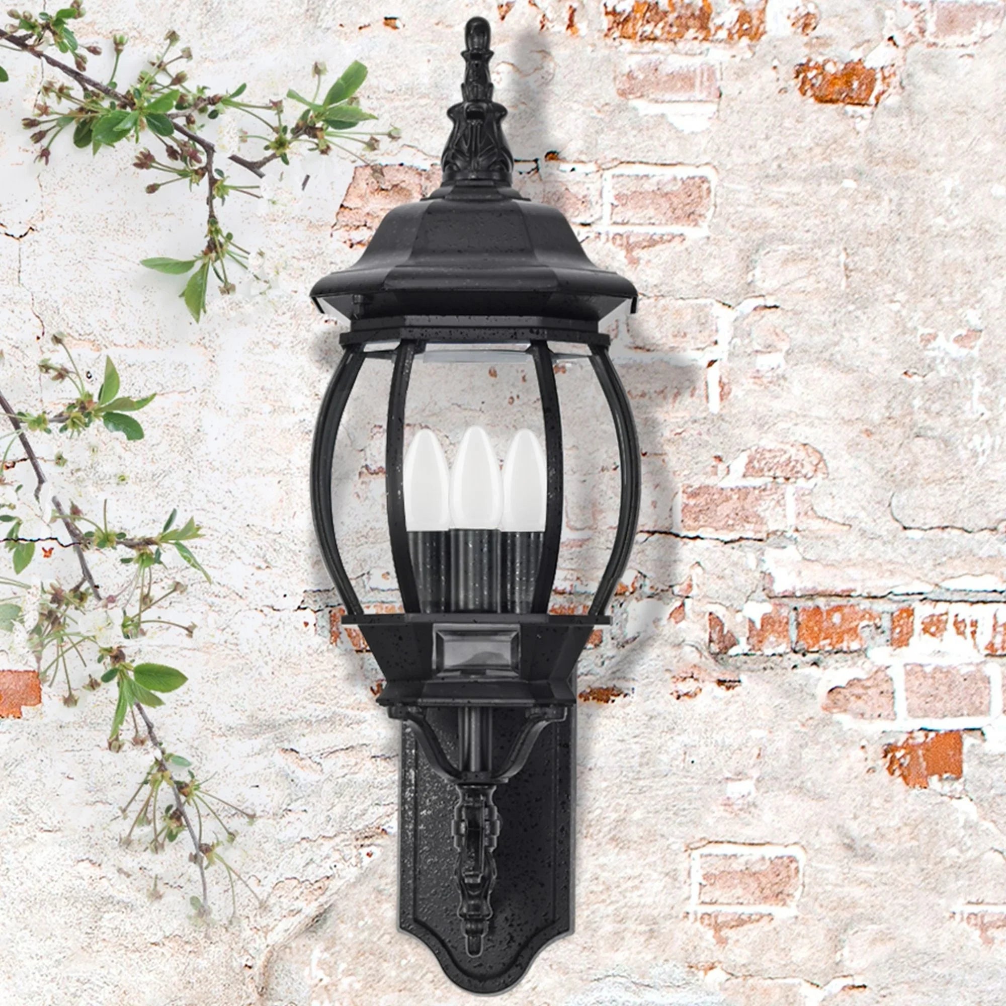 B11 Candle LED Bulb, 6 Watts, 500 Lumens, 5000K, E26 Medium Base, Frosted, Pack of 2