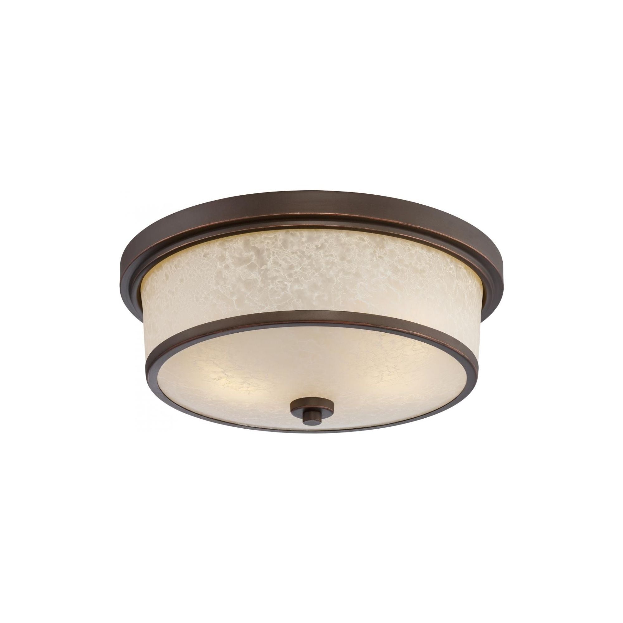 Diego 13" LED Flush Mount Bronze Finish