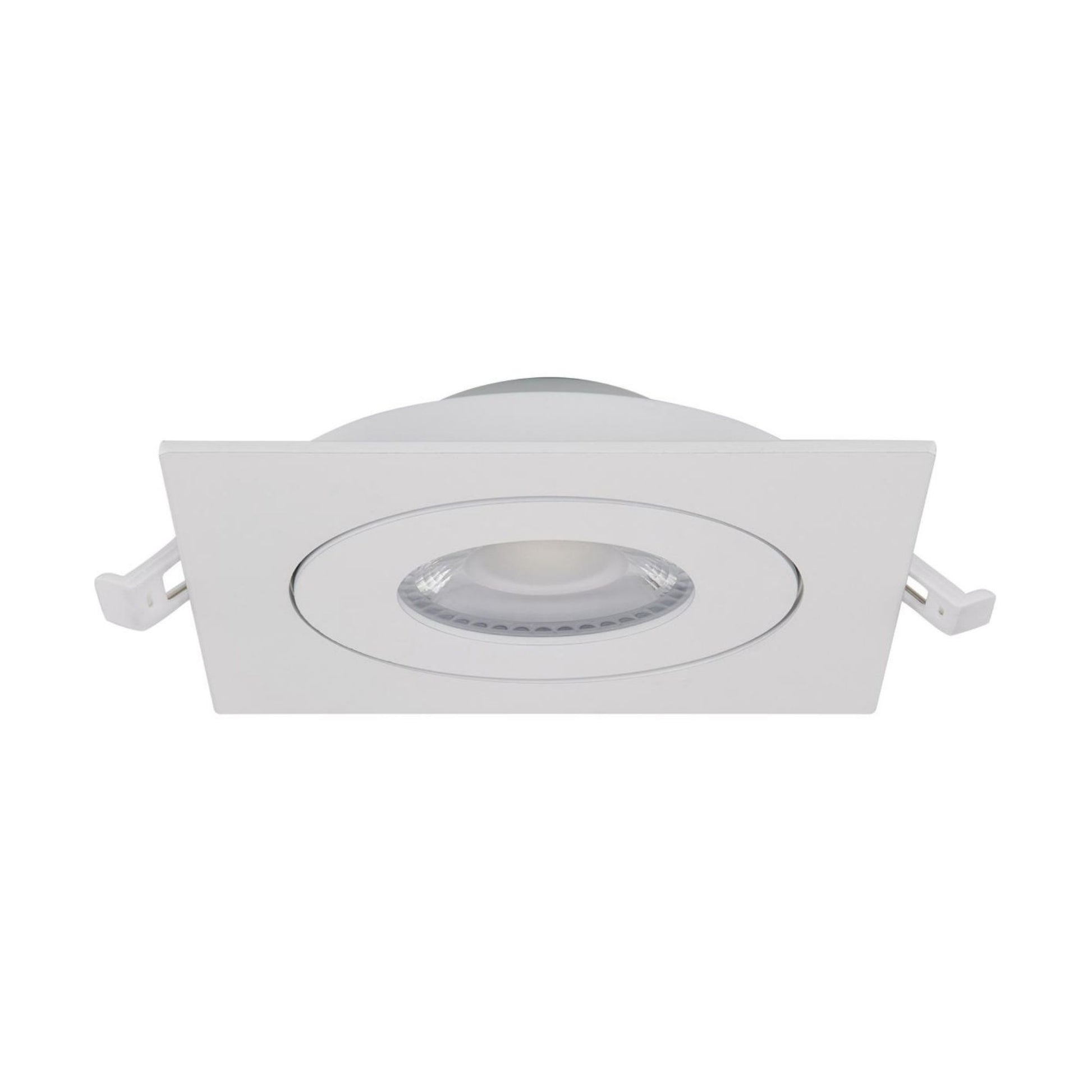 4" Square Gimbal Downlight with Remote Driver, 750 Lumens, 5-CCT - Bees Lighting