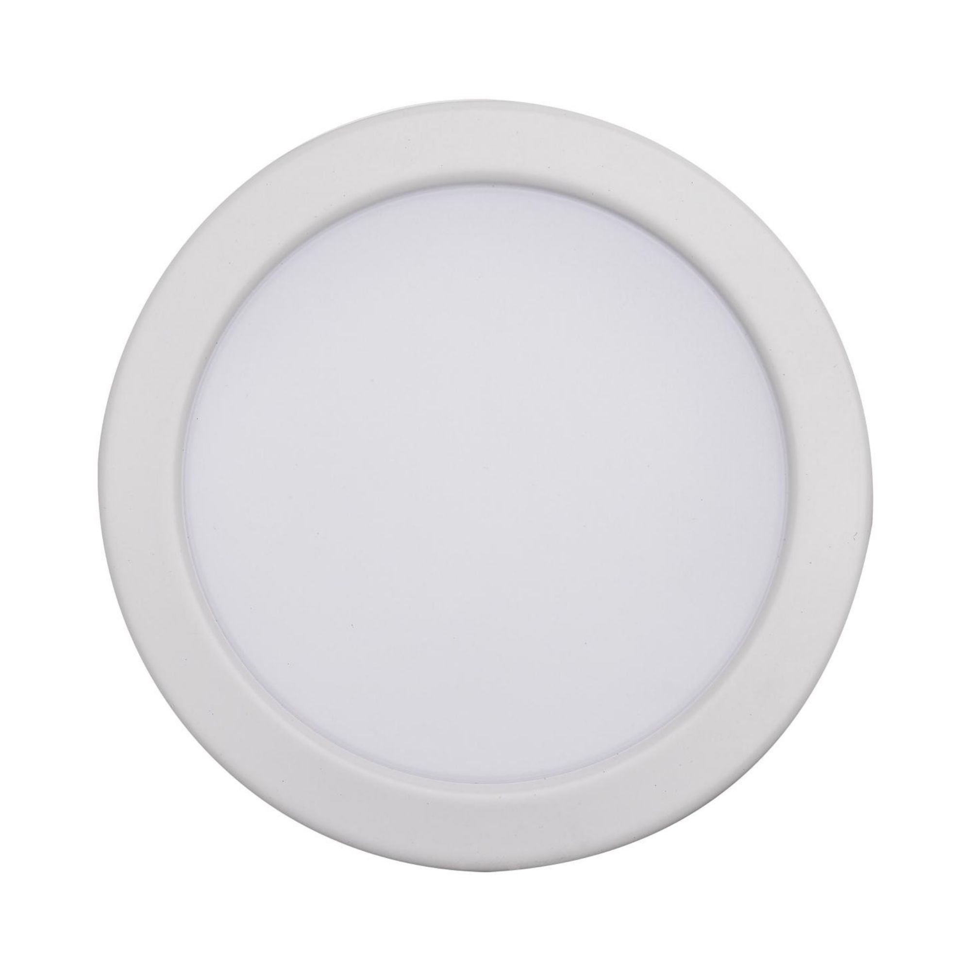 Fire Rated 4" Canless LED Recessed Light, 800 Lm, 5-CCT, Flat Trim, 120-277V