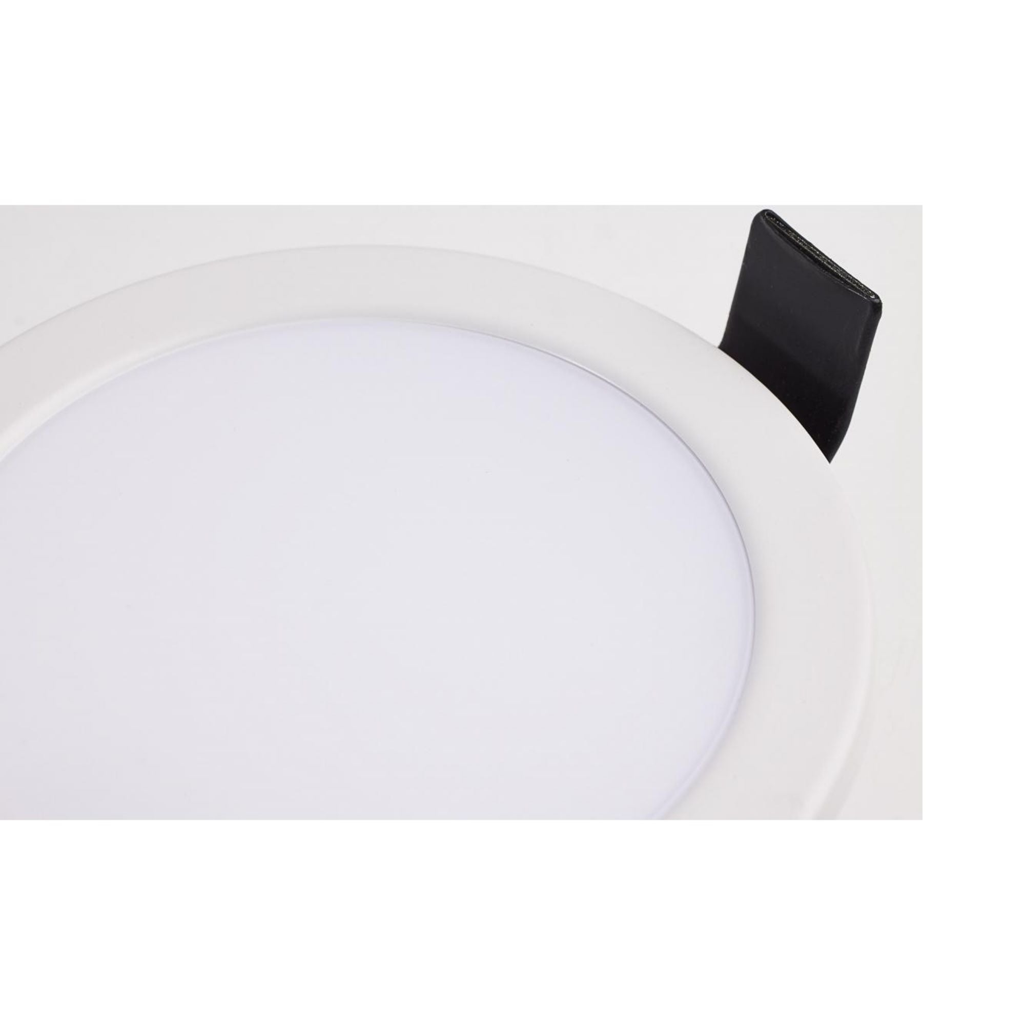 Fire Rated 4" Canless LED Recessed Light, 800 Lm, 5-CCT, Flat Trim, 120-277V