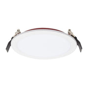 Fire Rated 6" Canless LED Recessed Light, 1050 Lm, 5-CCT, Flat Trim, 120-277V - Bees Lighting