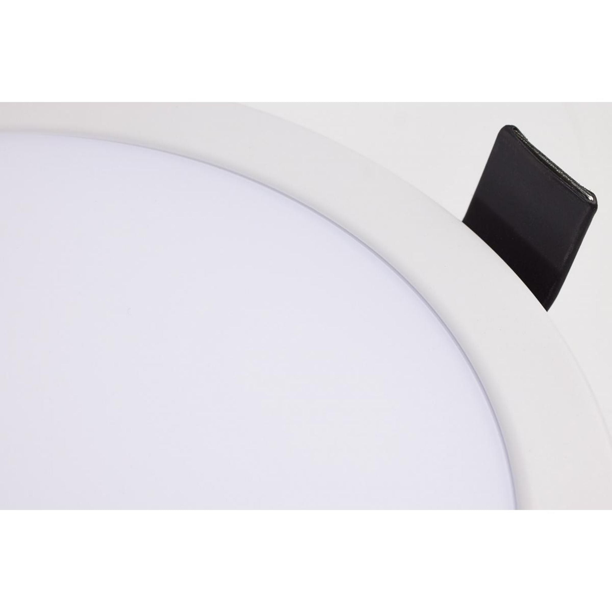 Fire Rated 6" Canless LED Recessed Light, 1050 Lm, 5-CCT, Flat Trim, 120-277V