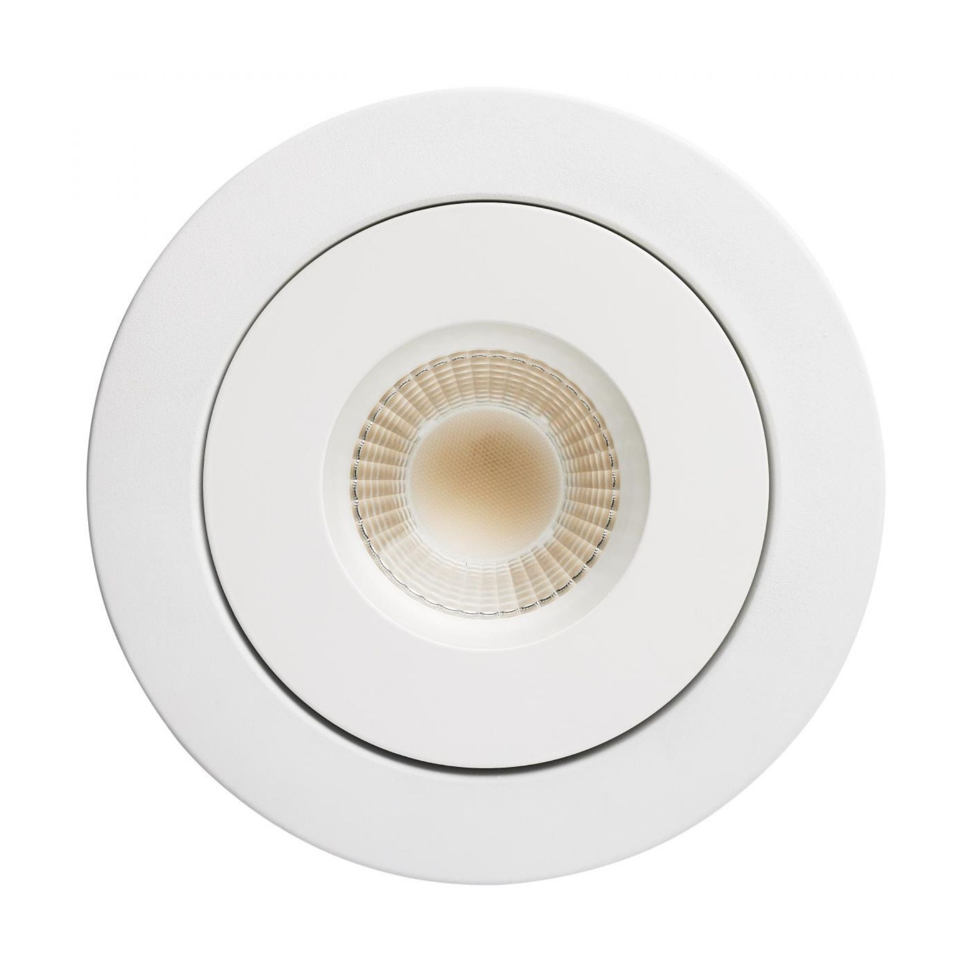 Fire Rated 6" Canless LED Recessed Light, 1280 Lm, 5-CCT, Adjustable Trim