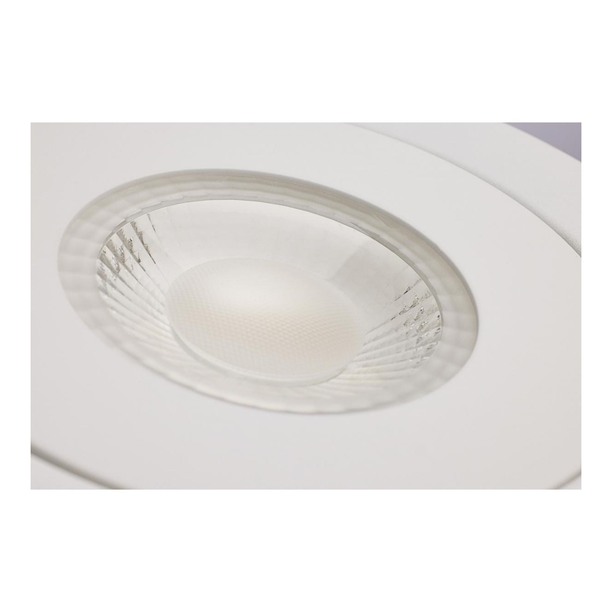 Fire Rated 6" Canless LED Recessed Light, 1280 Lm, 5-CCT, Adjustable Trim