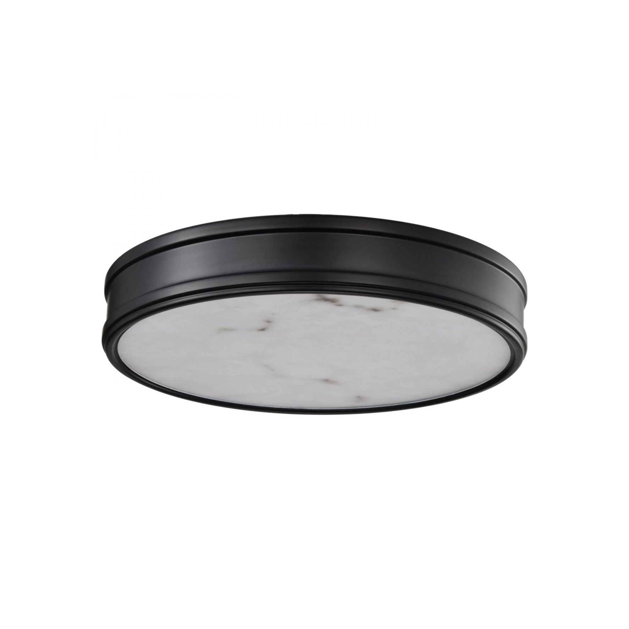 Kendall 14" LED Flush Mount, Matte Black Finish