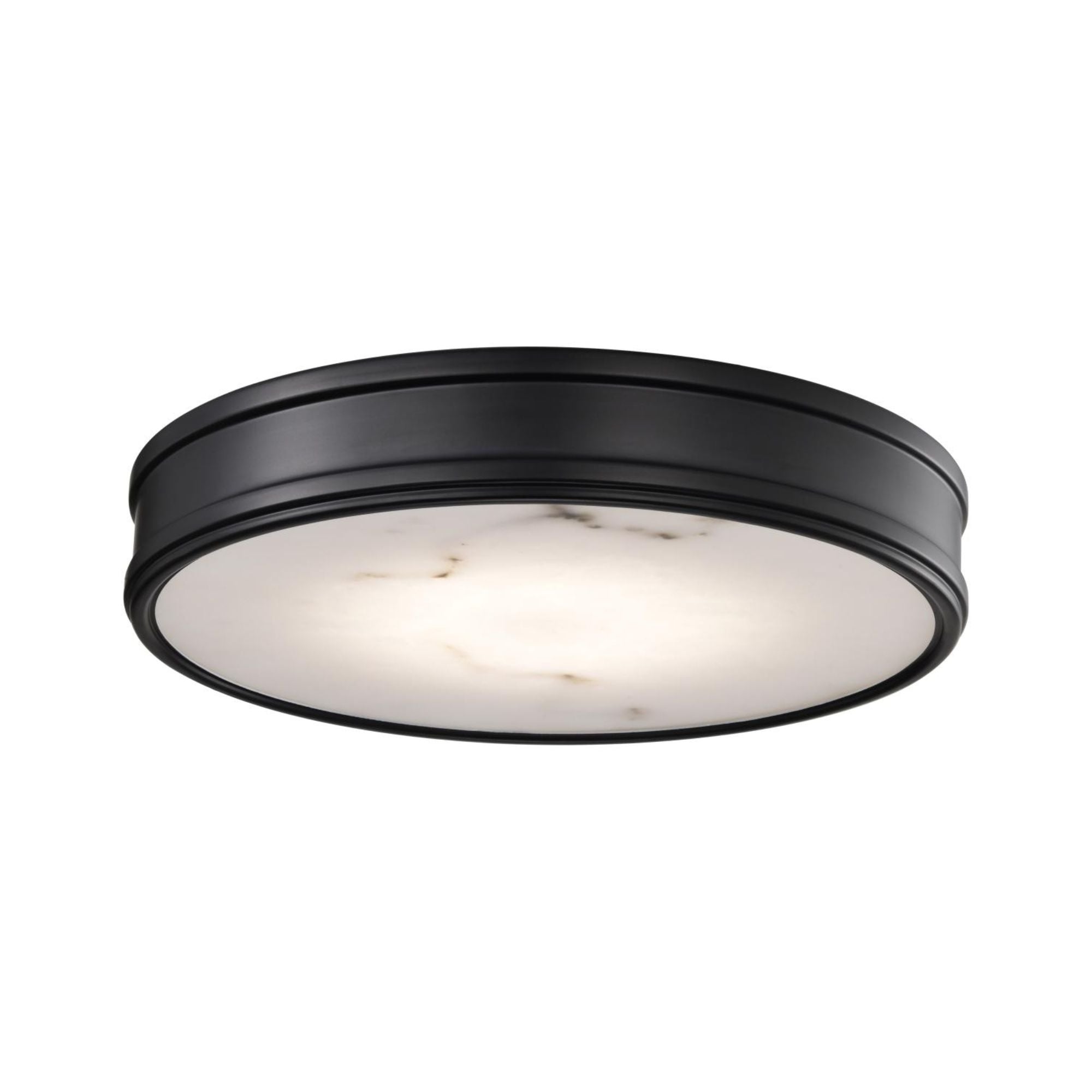 Kendall 14" LED Flush Mount, Matte Black Finish