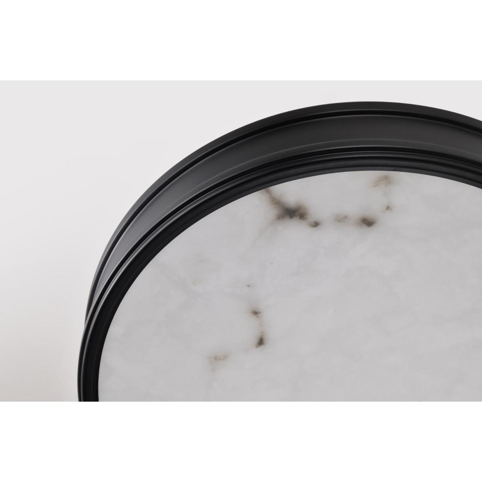 Kendall 14" LED Flush Mount, Matte Black Finish