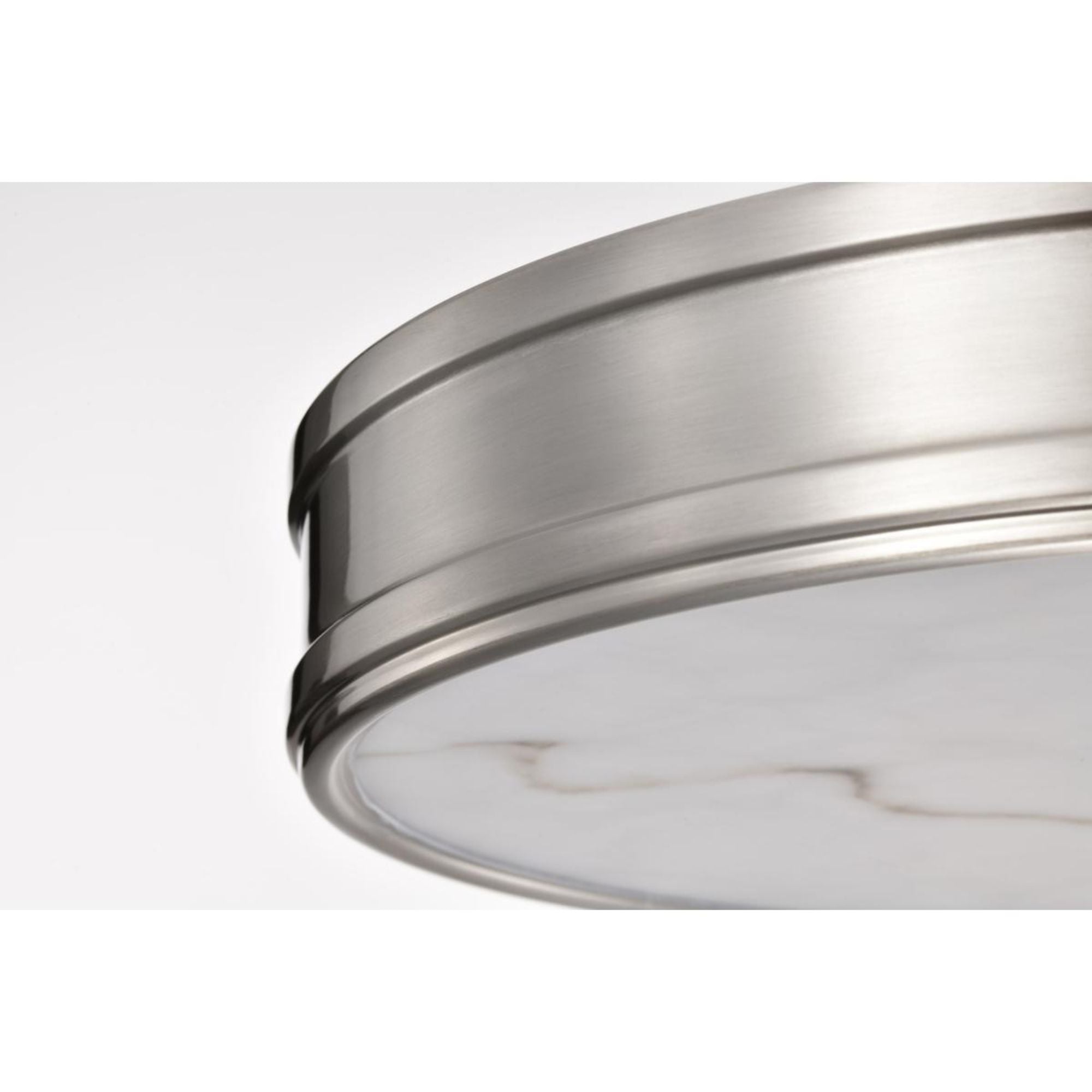 Kendall 14" LED Flush Mount, Brushed Nickel Finish