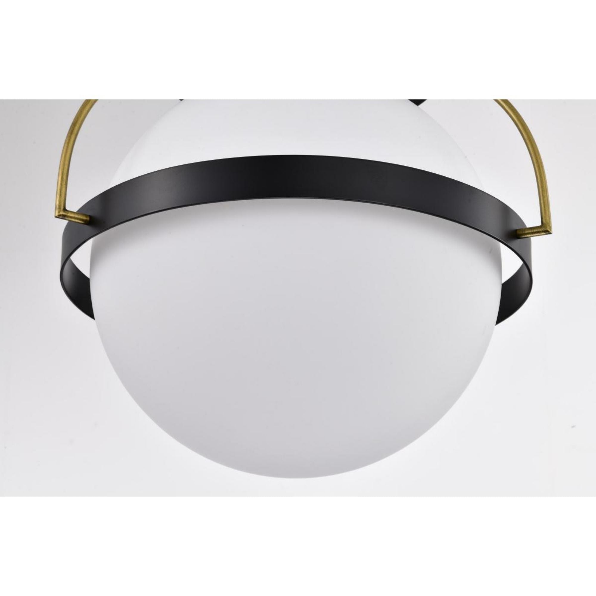 Lakeshore 18" Flush Mount, Matte Black Finish