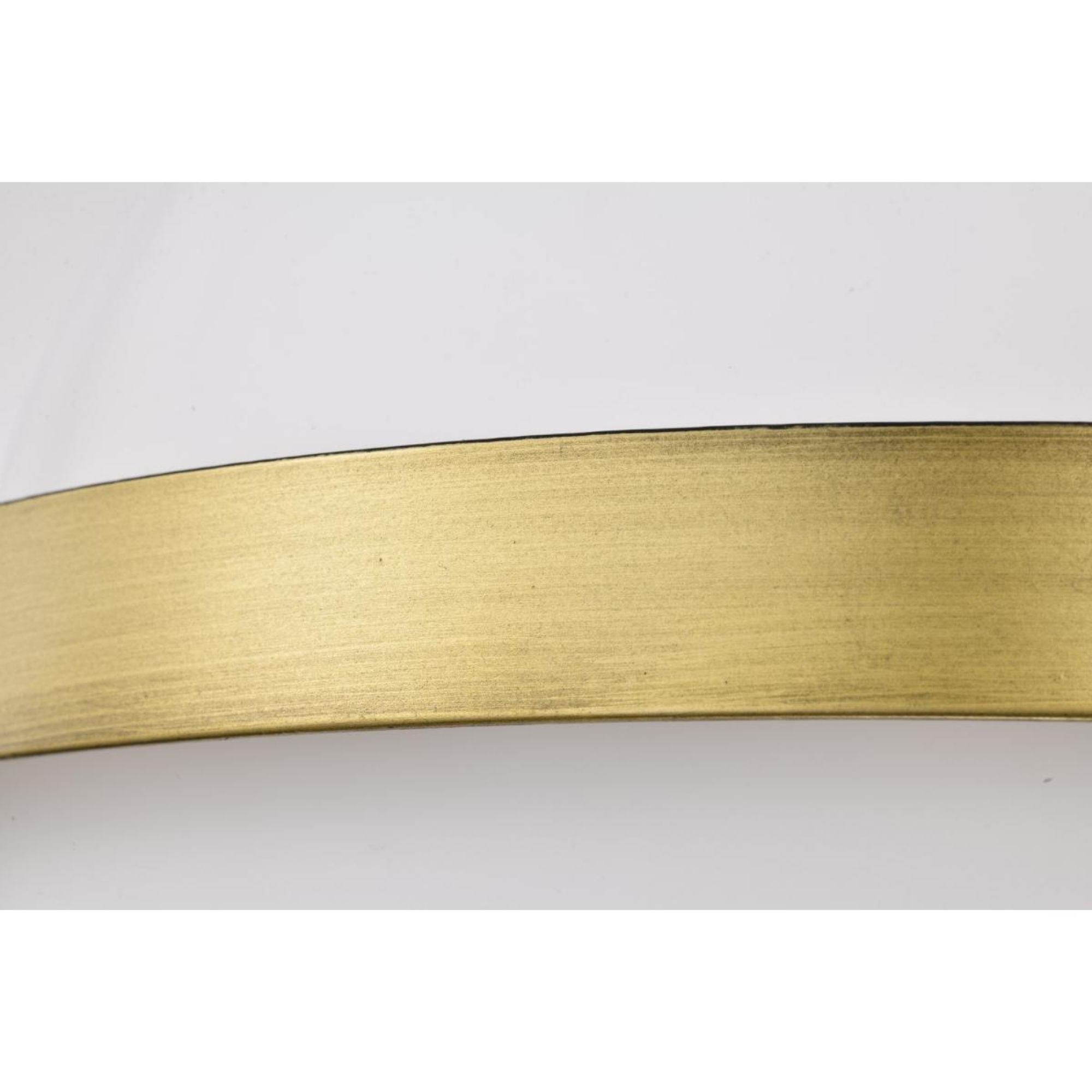 Lakeshore 18" Flush Mount, Natural Brass Finish