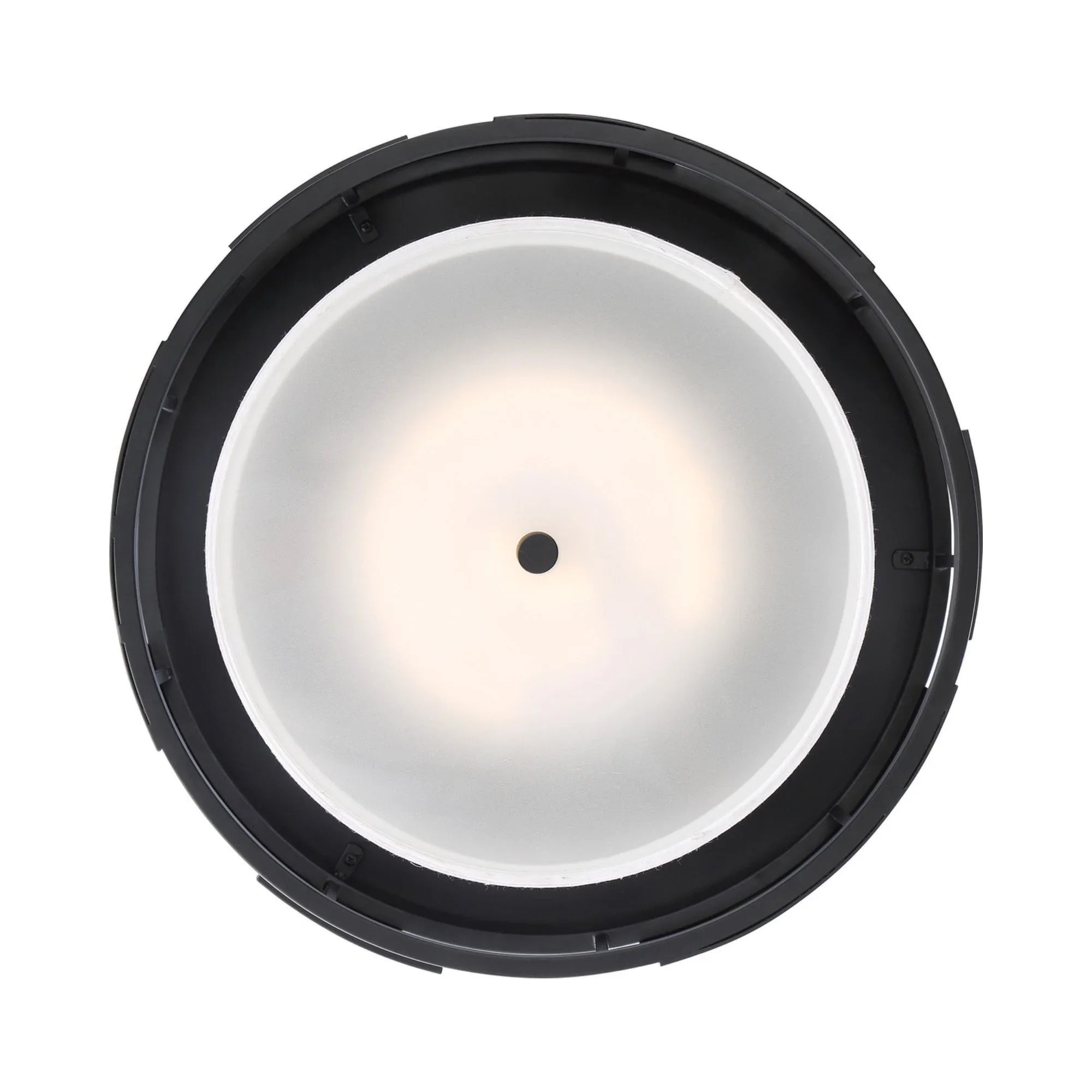 Lansing 16" 3-Light Flush Mount, Midnight Bronze Finish
