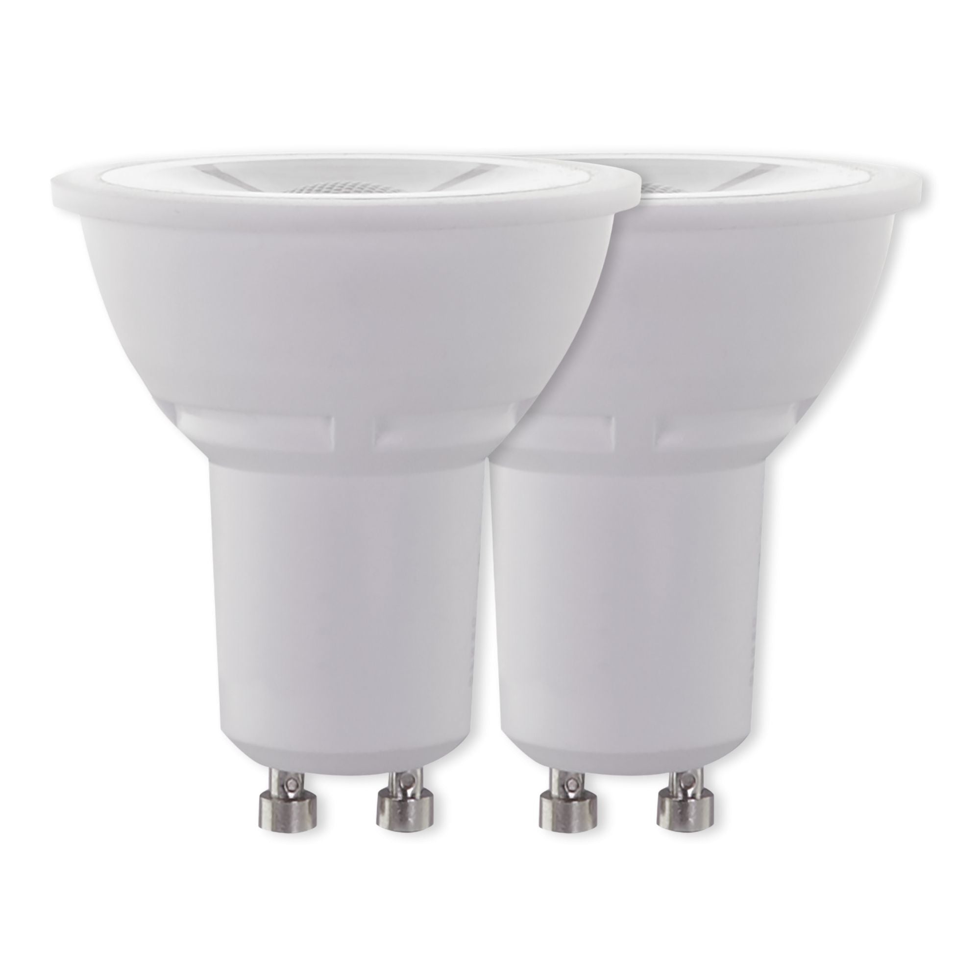 MR16 LED Bulb, 6 Watts, 500 Lumens, 3000K, GU10 Base, 40° Flood, Pack of 2