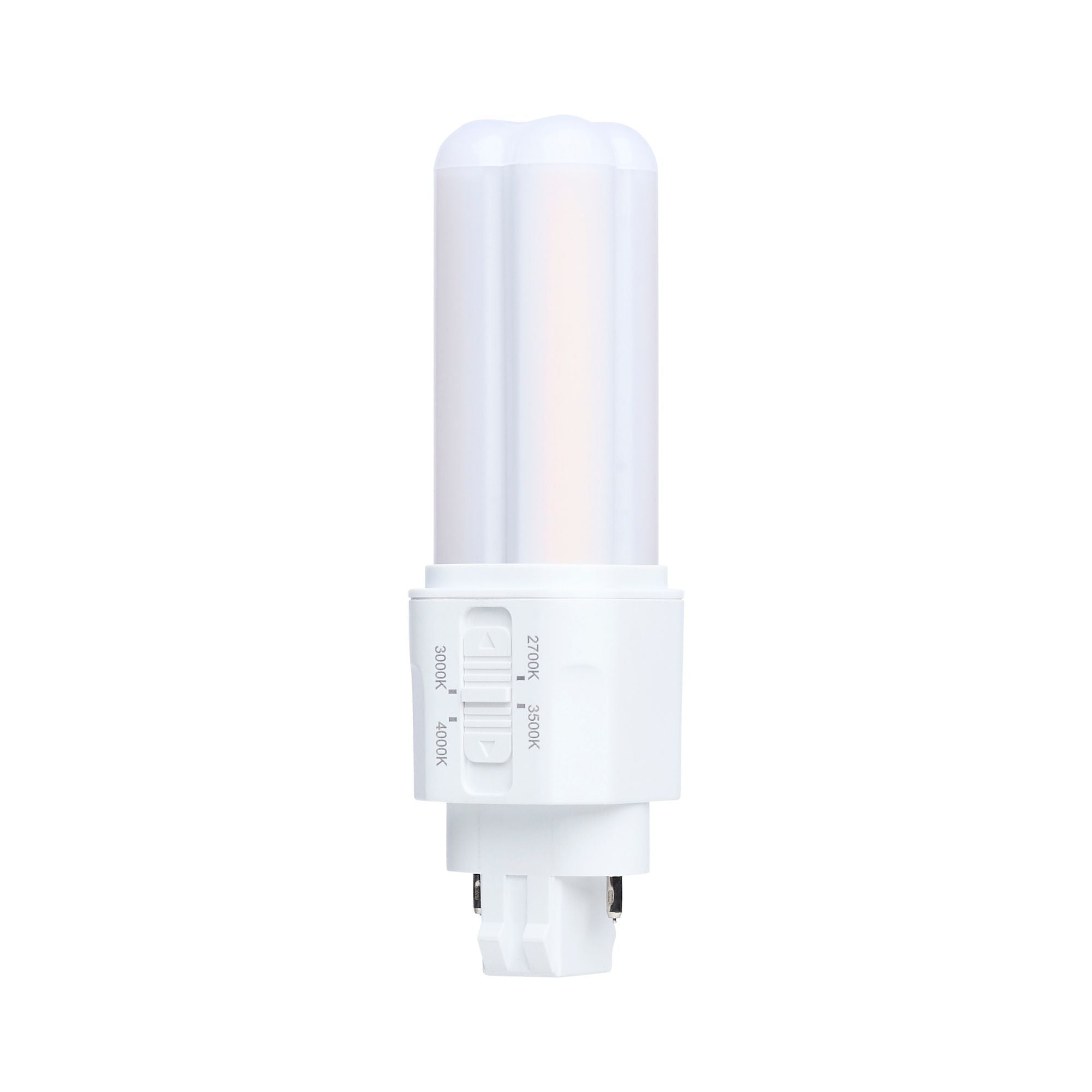 Satco|Nuvo PLC LED Bulb 5.5W 800 Lumens Selectable CCT 2-Pin GX23 Type A/B