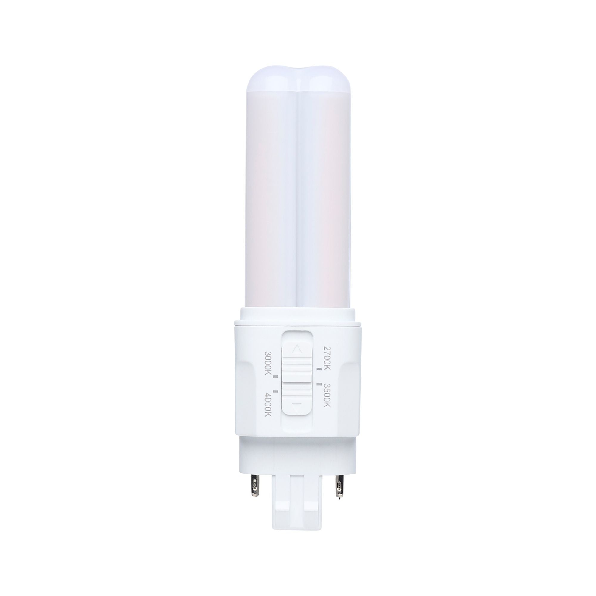 Satco|Nuvo PLC LED Bulb 5.5W 800 Lumens Selectable CCT 2-Pin GX23 Type A/B