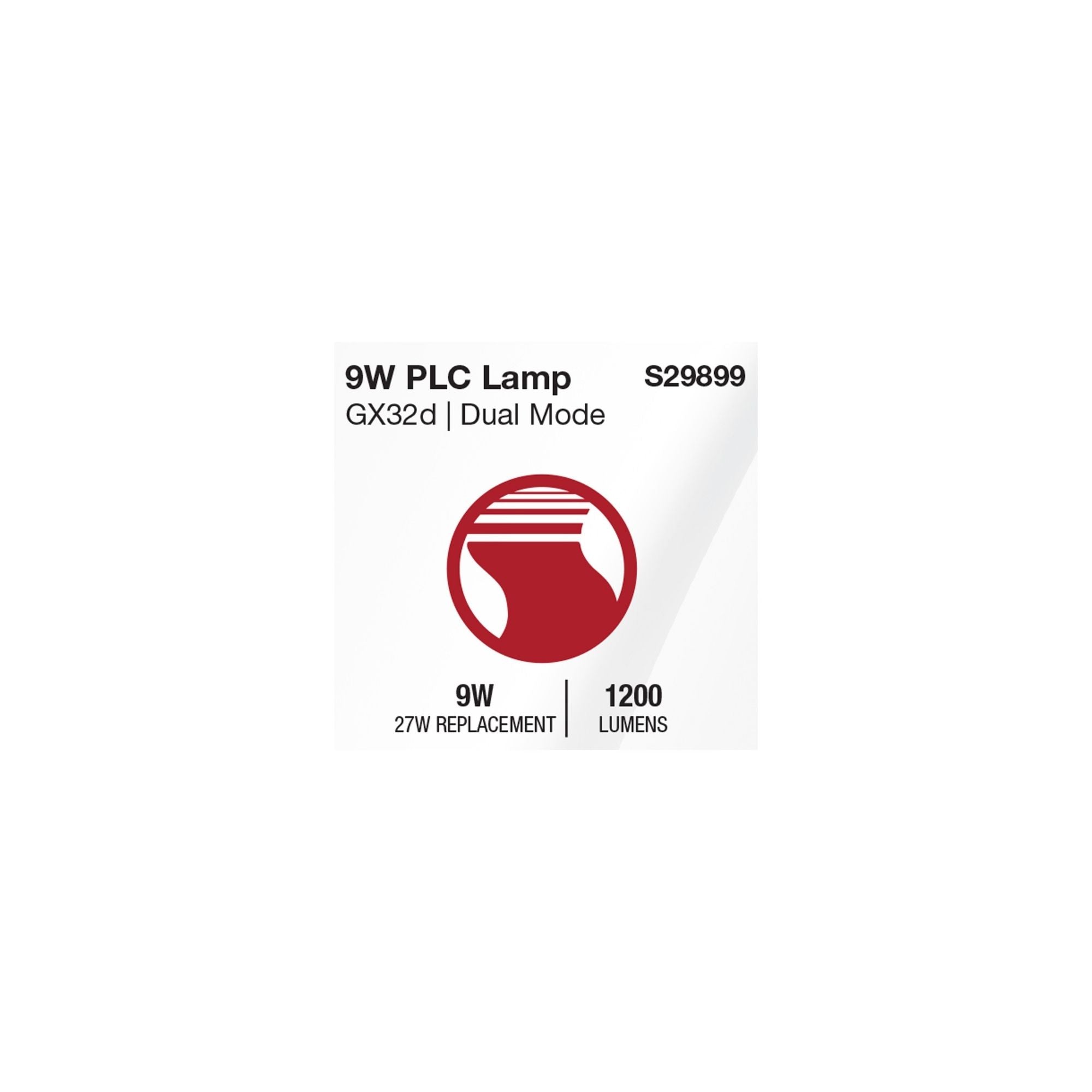 Satco|Nuvo PLC LED Bulb 9W 1200 Lumens Selectable CCT GX32d Base Type A/B