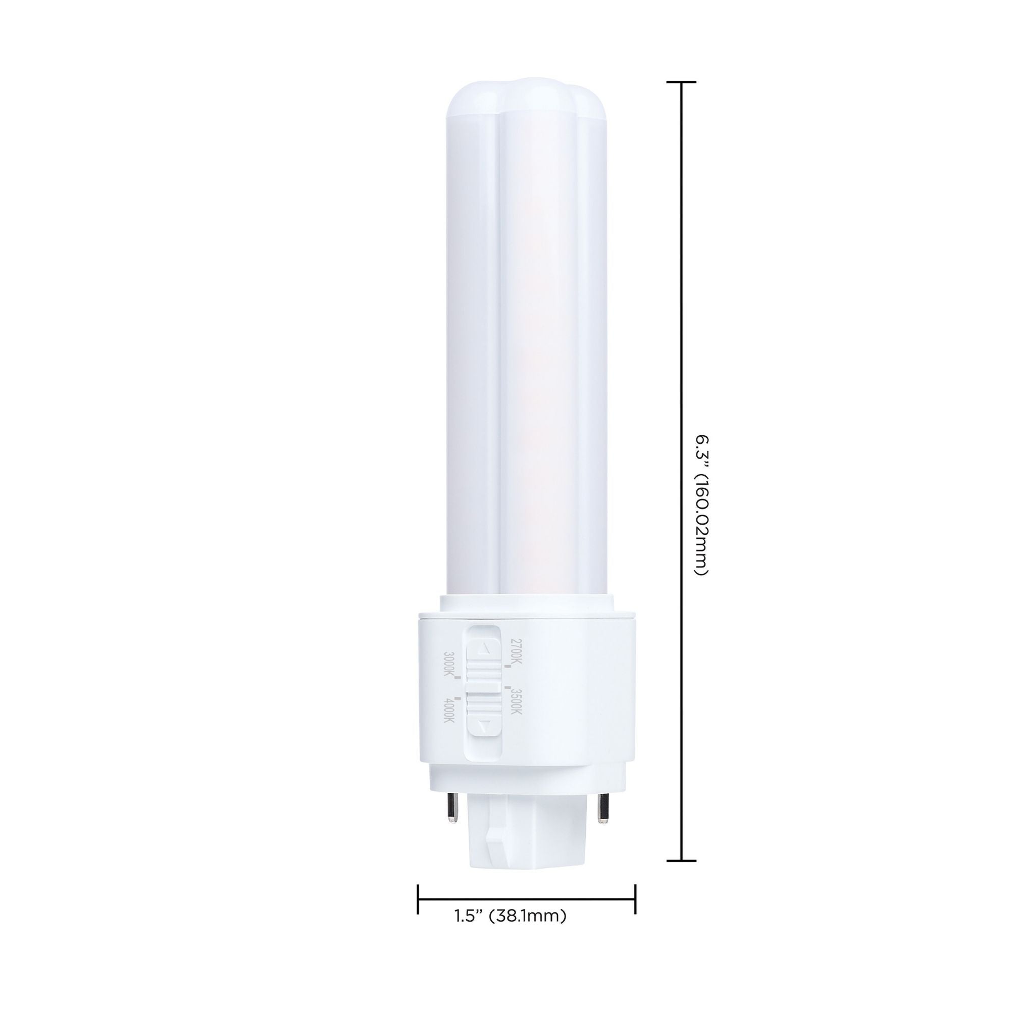 Satco|Nuvo PLC LED Bulb 9W 1200 Lumens Selectable CCT GX32d Base Type A/B