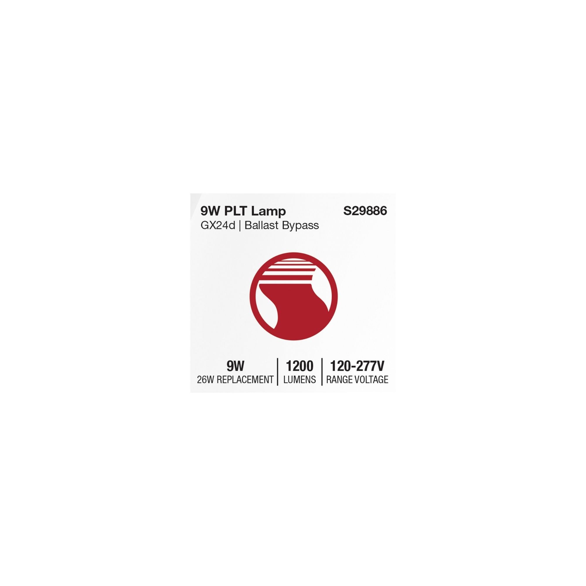 Satco|Nuvo PLT LED Bulb 9W 1200Lm 2-Pin/4-Pin GX24d Base Selectable CCT Type B