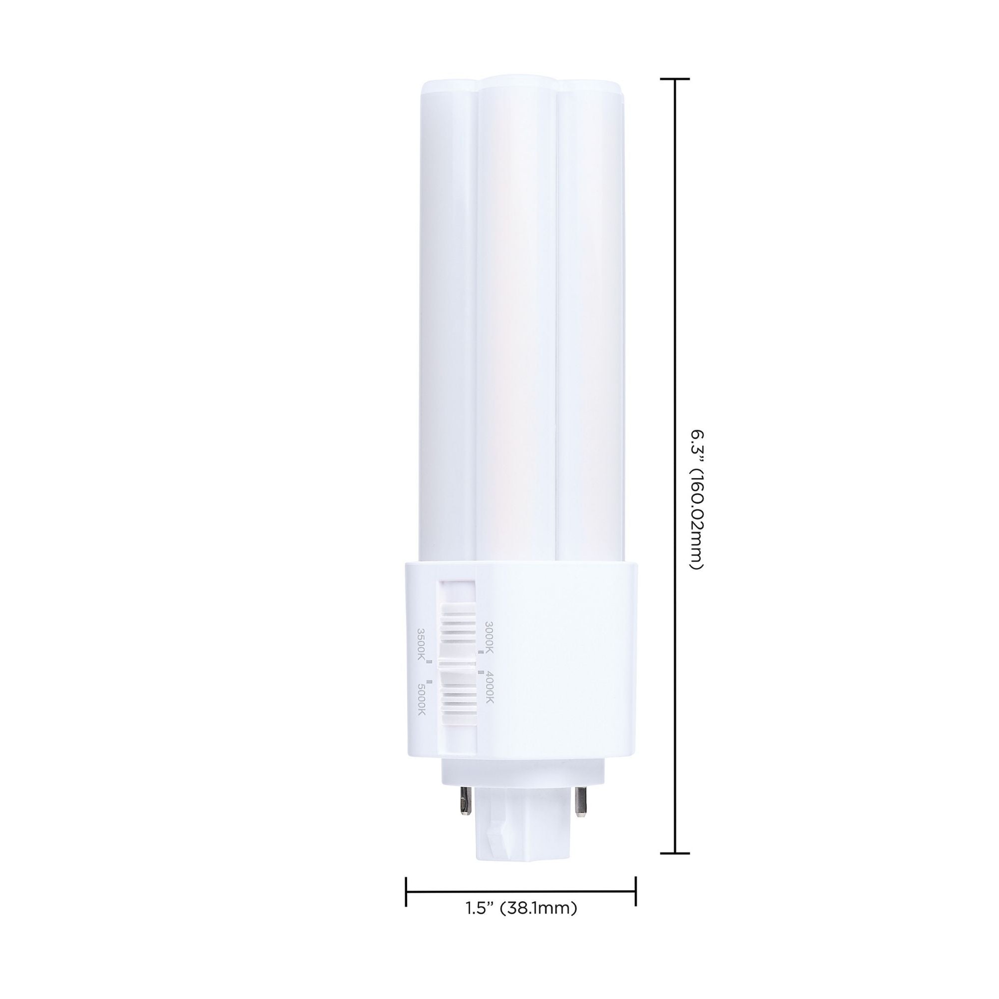 Satco|Nuvo PLT LED Bulb 15W 2200Lm 2-Pin/4-Pin GX24d Base Selectable CCT Type B
