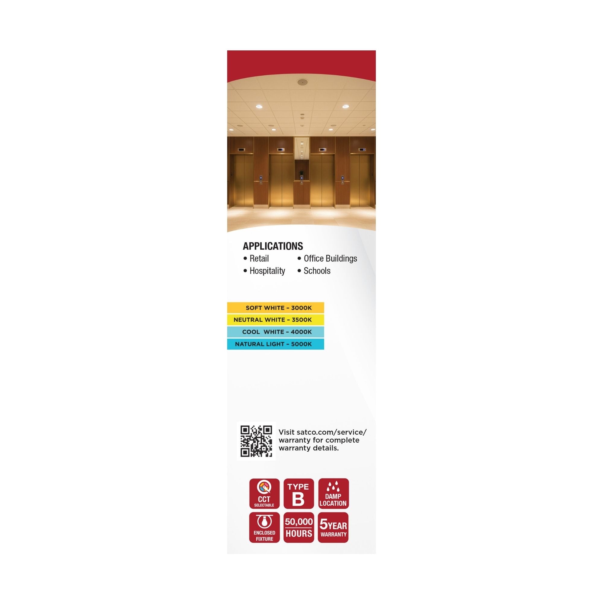 Satco|Nuvo PLT LED Bulb 17W 2500Lm 2-Pin/4-Pin GX24d Base Selectable CCT Type B