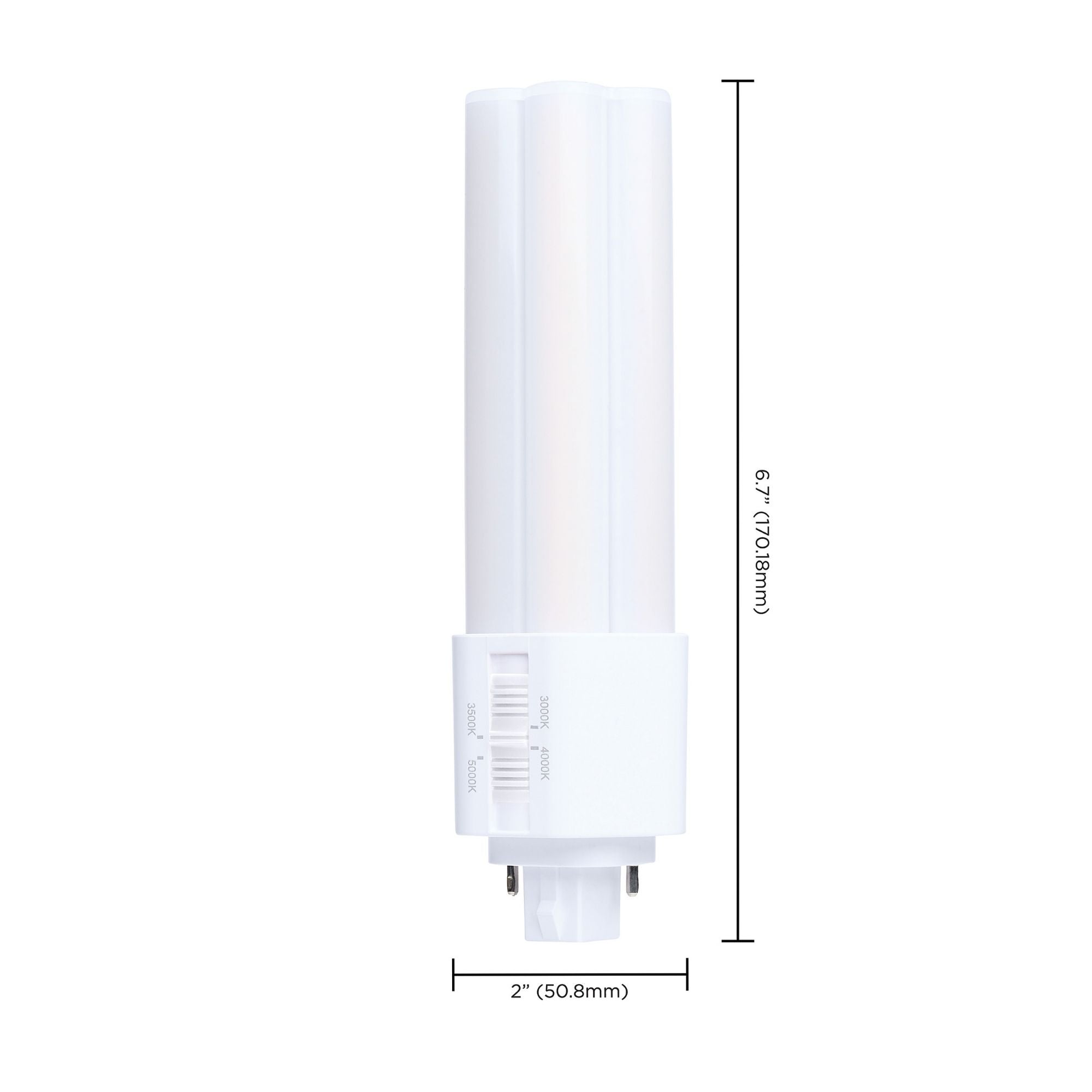Satco|Nuvo PLT LED Bulb 17W 2500Lm 2-Pin/4-Pin GX24d Base Selectable CCT Type B