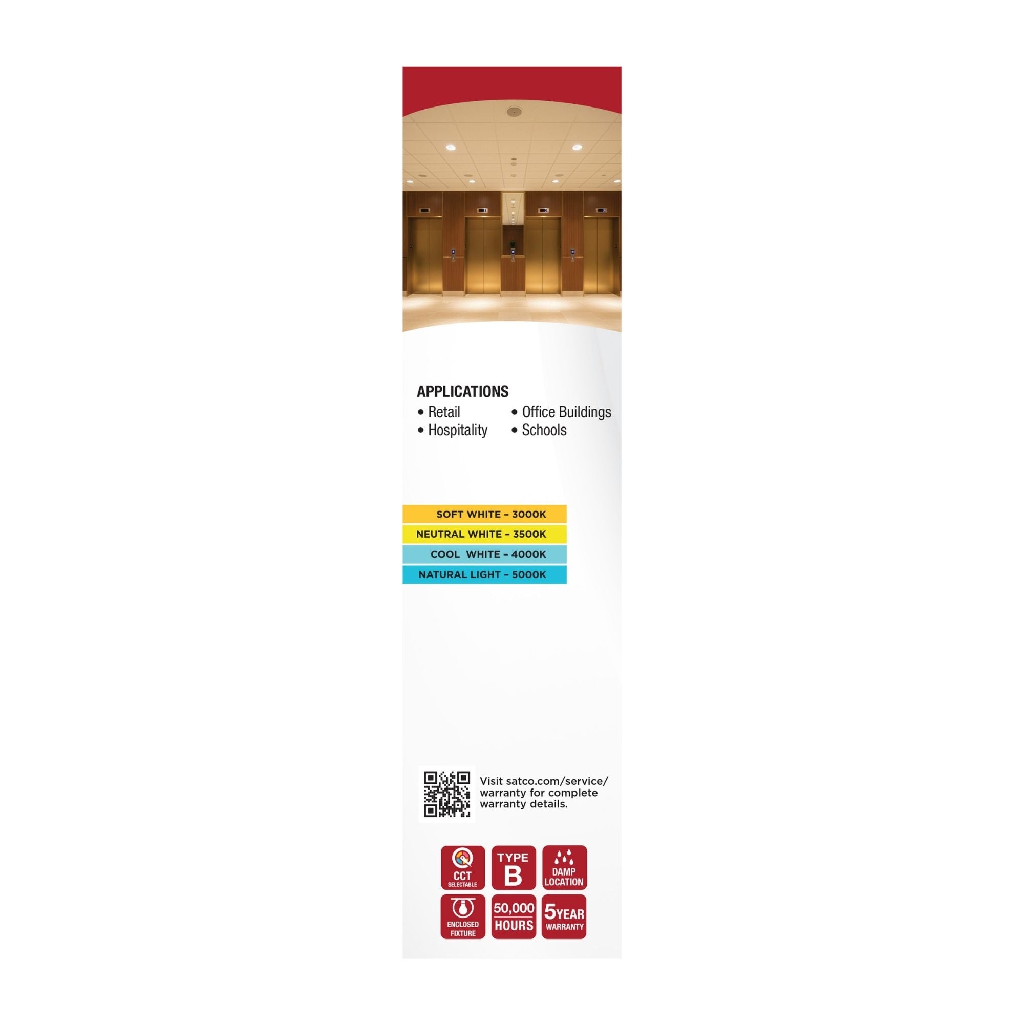 Satco|Nuvo PLT LED Bulb 23W 3300Lm 2-Pin/4-Pin GX24d Base Selectable CCT Type B