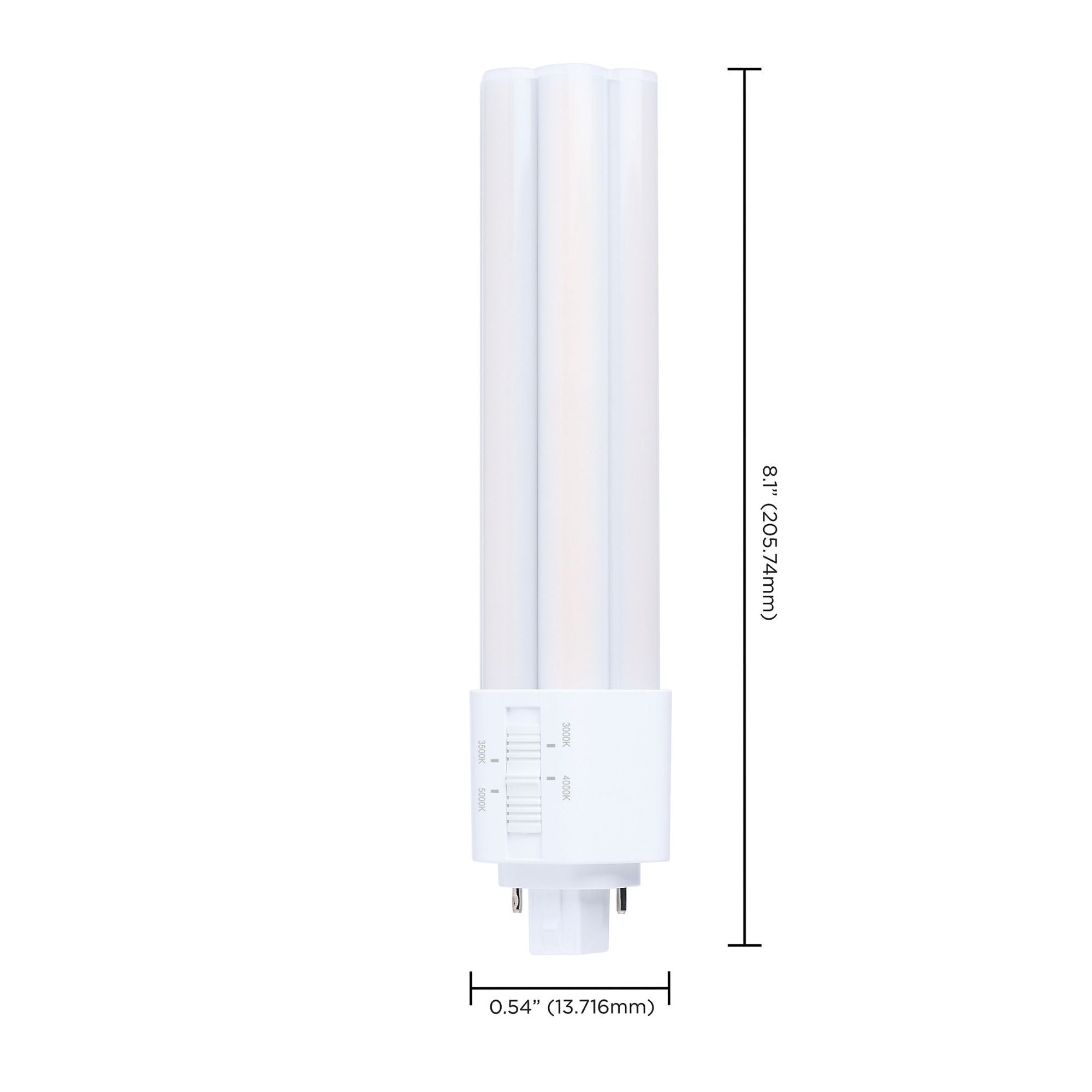 Satco|Nuvo PLT LED Bulb 23W 3300Lm 2-Pin/4-Pin GX24d Base Selectable CCT Type B