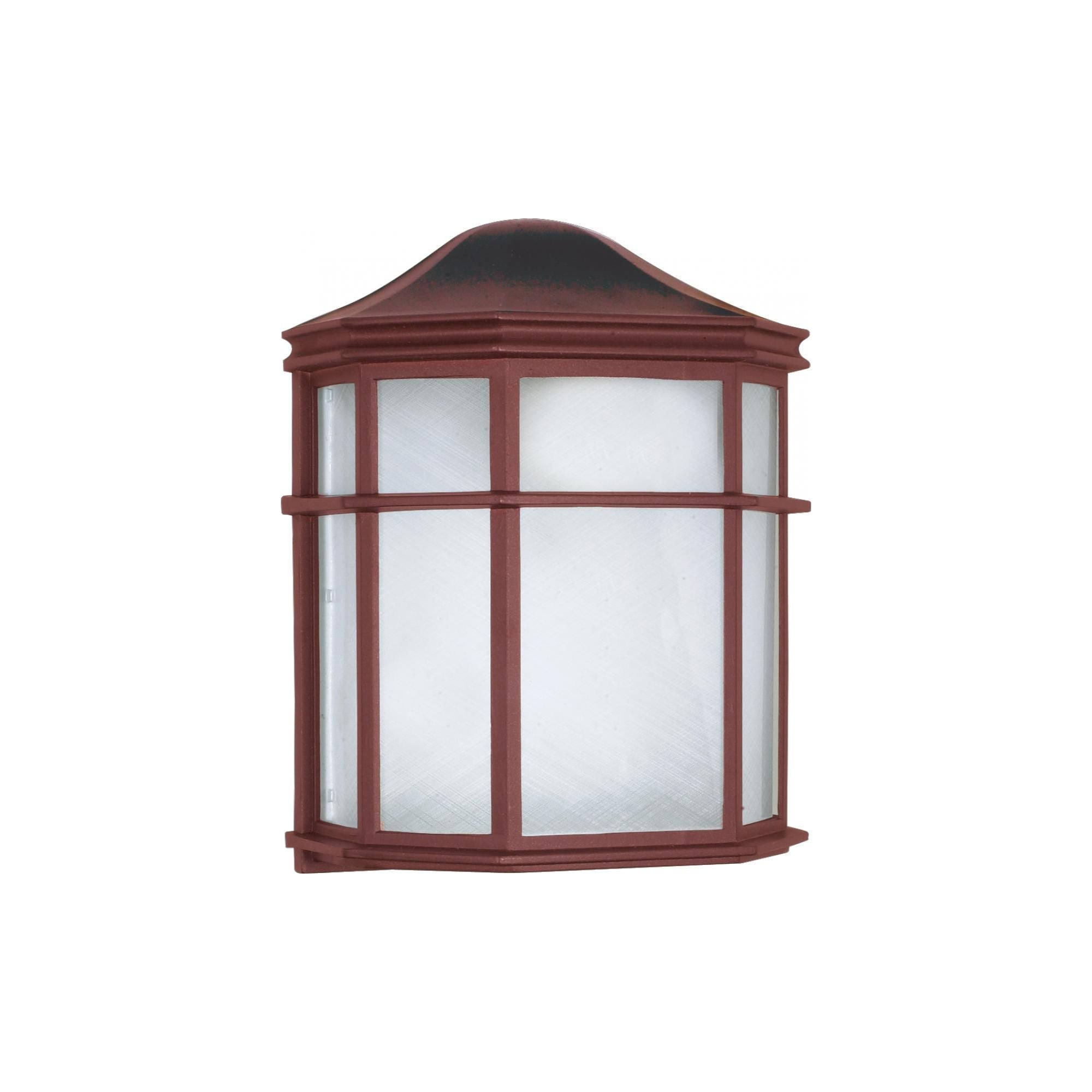 10" Outdoor Wall Lantern Bronze finish