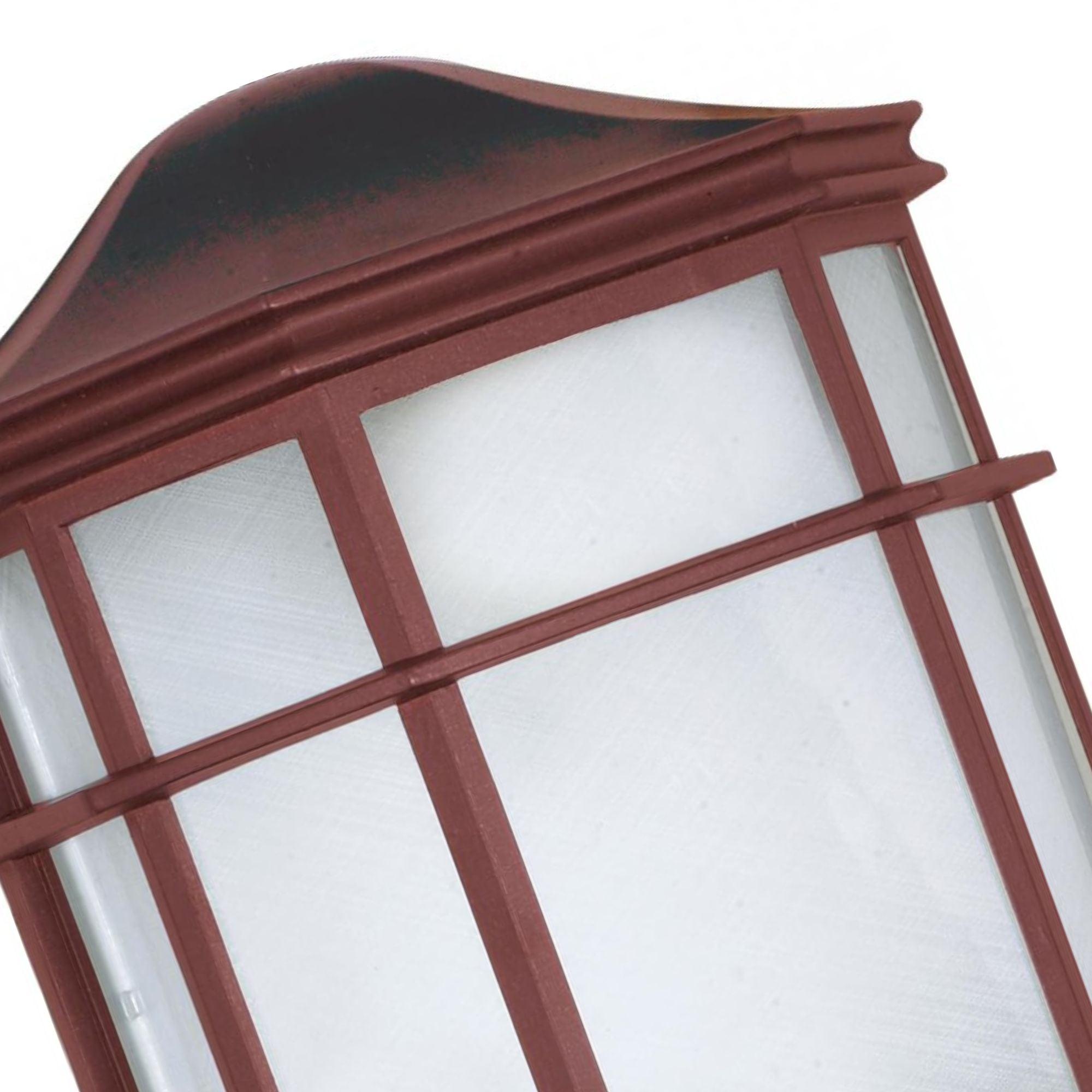 10" Outdoor Wall Lantern Bronze finish