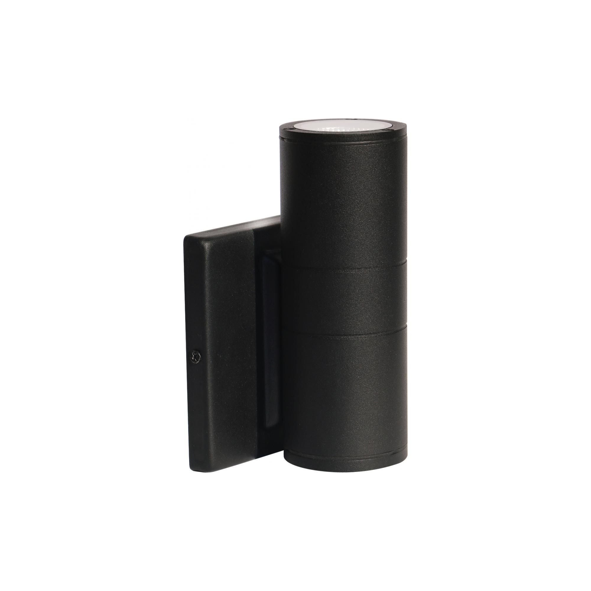 LED Small Outdoor Sconce, 10W, 900lm, 3000K, 120-277V, Black
