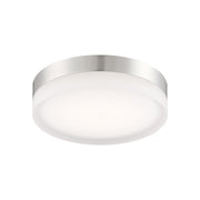 PI 11" LED Flush Mount, 3CCT, Brushed Nickel Finish