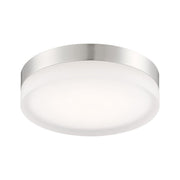 PI 14" LED Flush Mount, 3CCT, Brushed Nickel Finish