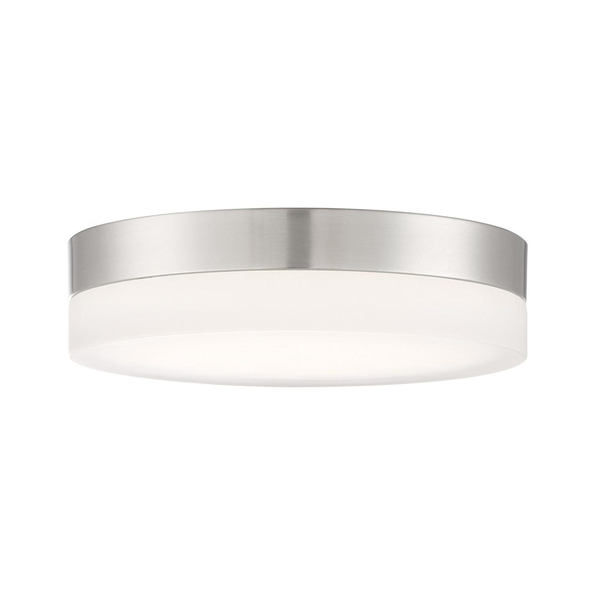 PI 14" LED Flush Mount, 3CCT, Brushed Nickel Finish