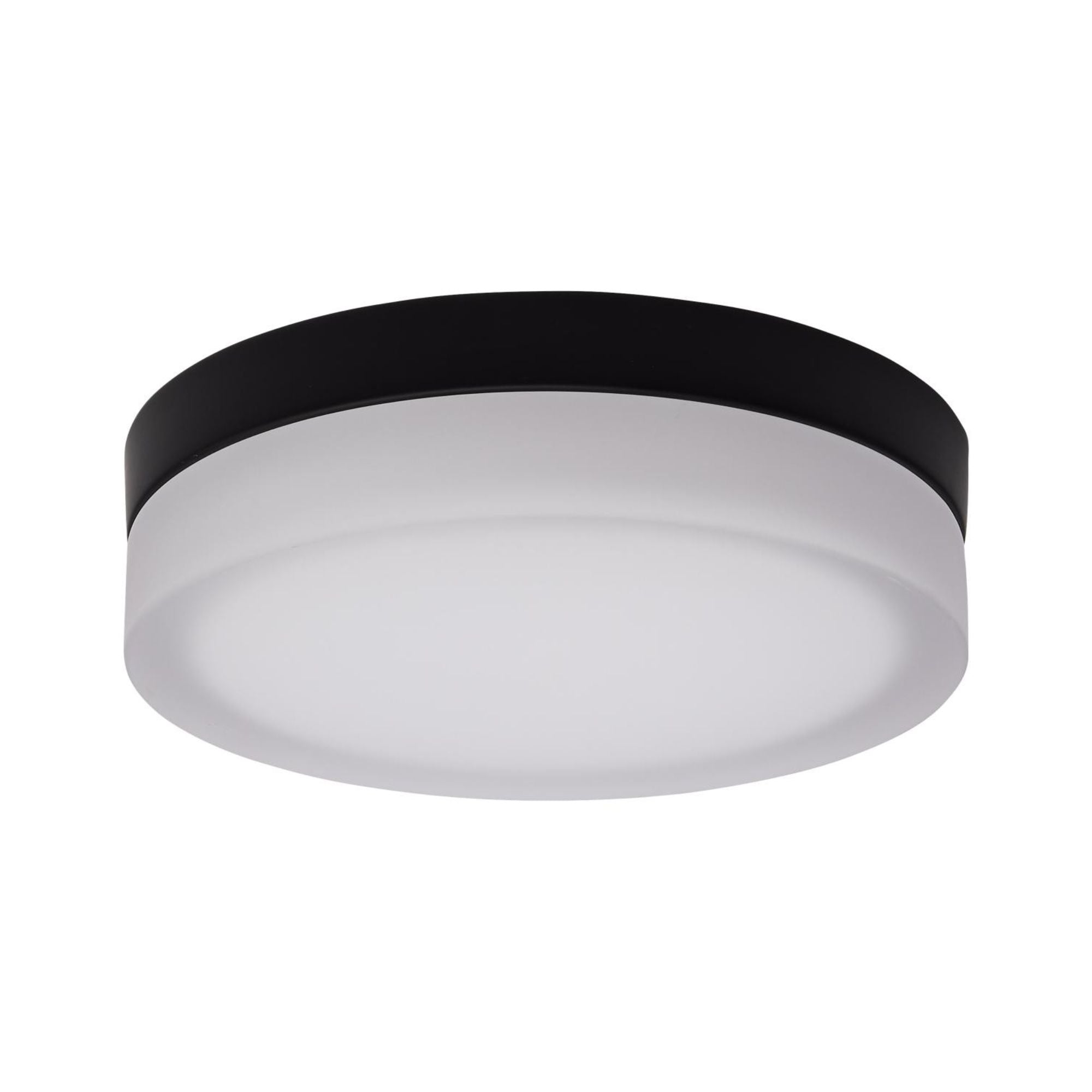 PI 9" LED Flush Mount, 3CCT, Matte Black Finish