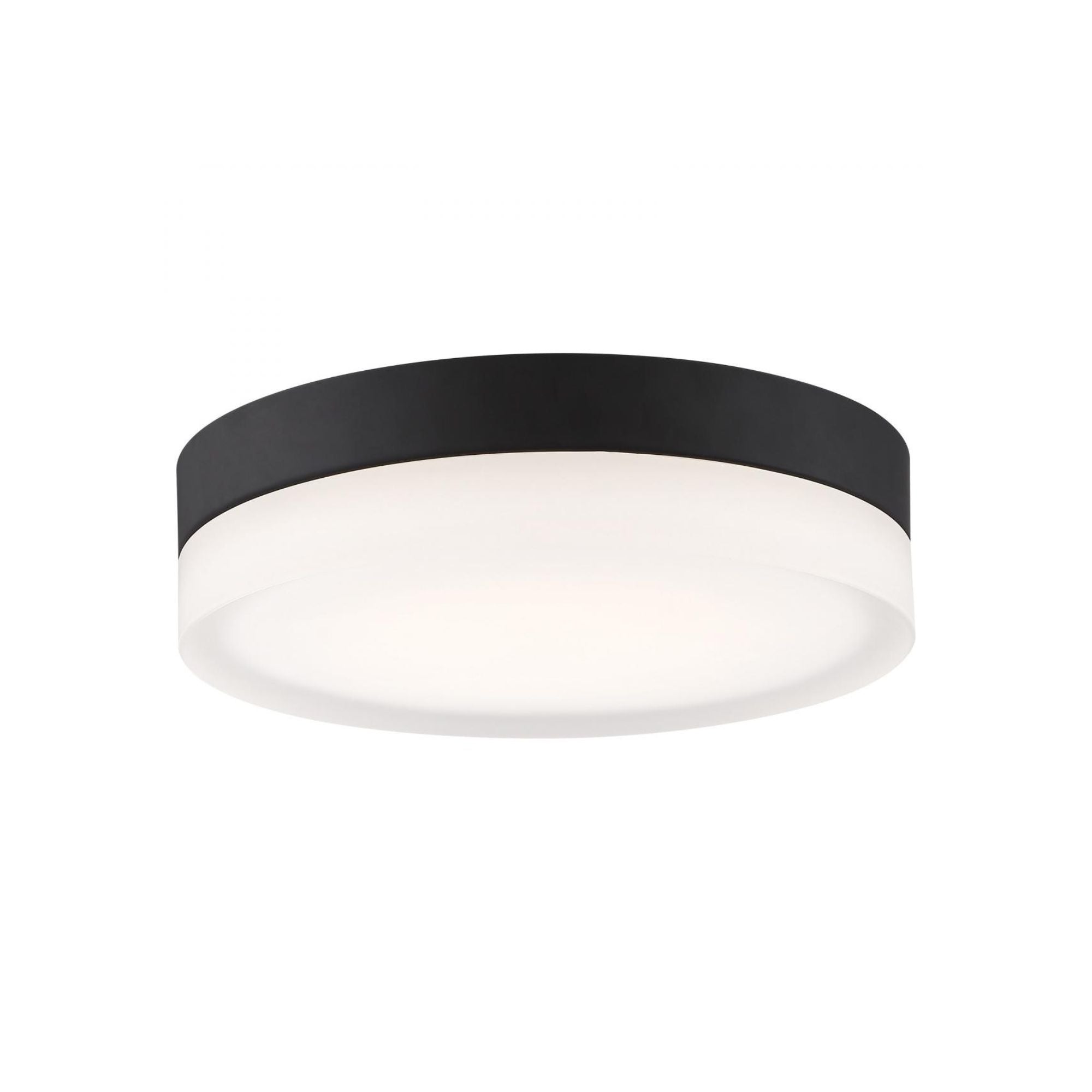 PI 11" LED Flush Mount, 3CCT, Matte Black Finish