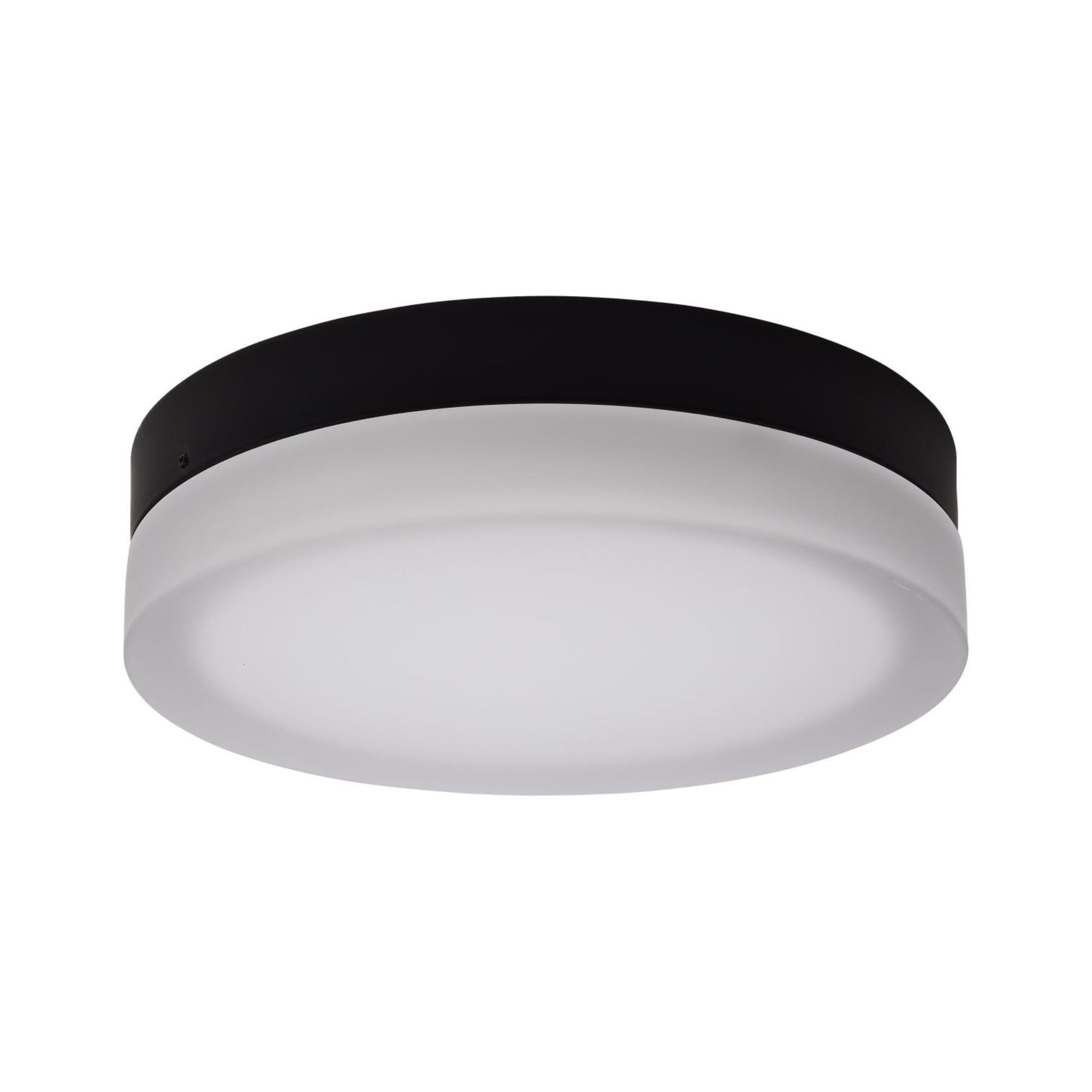 PI 11" LED Flush Mount, 3CCT, Matte Black Finish