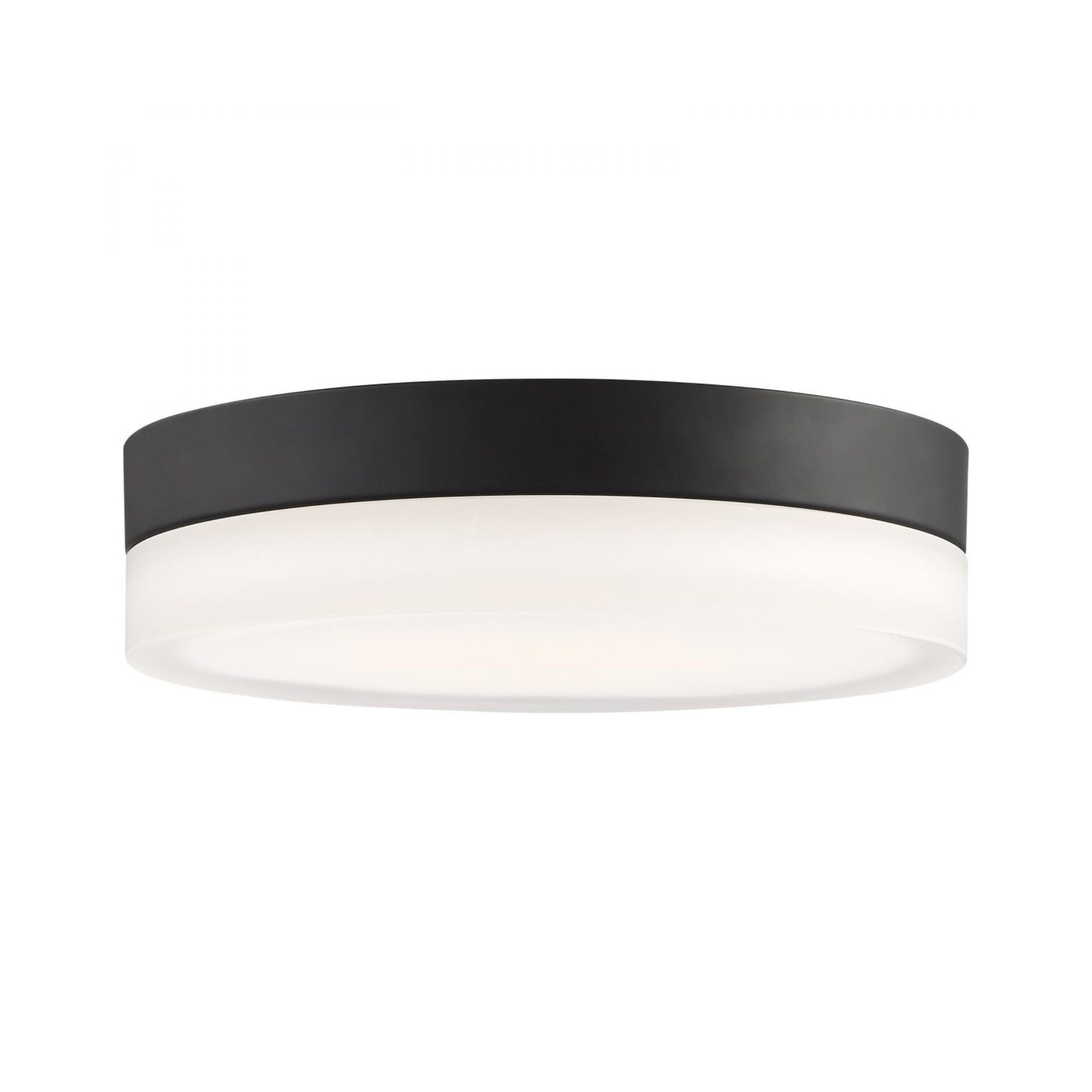 PI 11" LED Flush Mount, 3CCT, Matte Black Finish