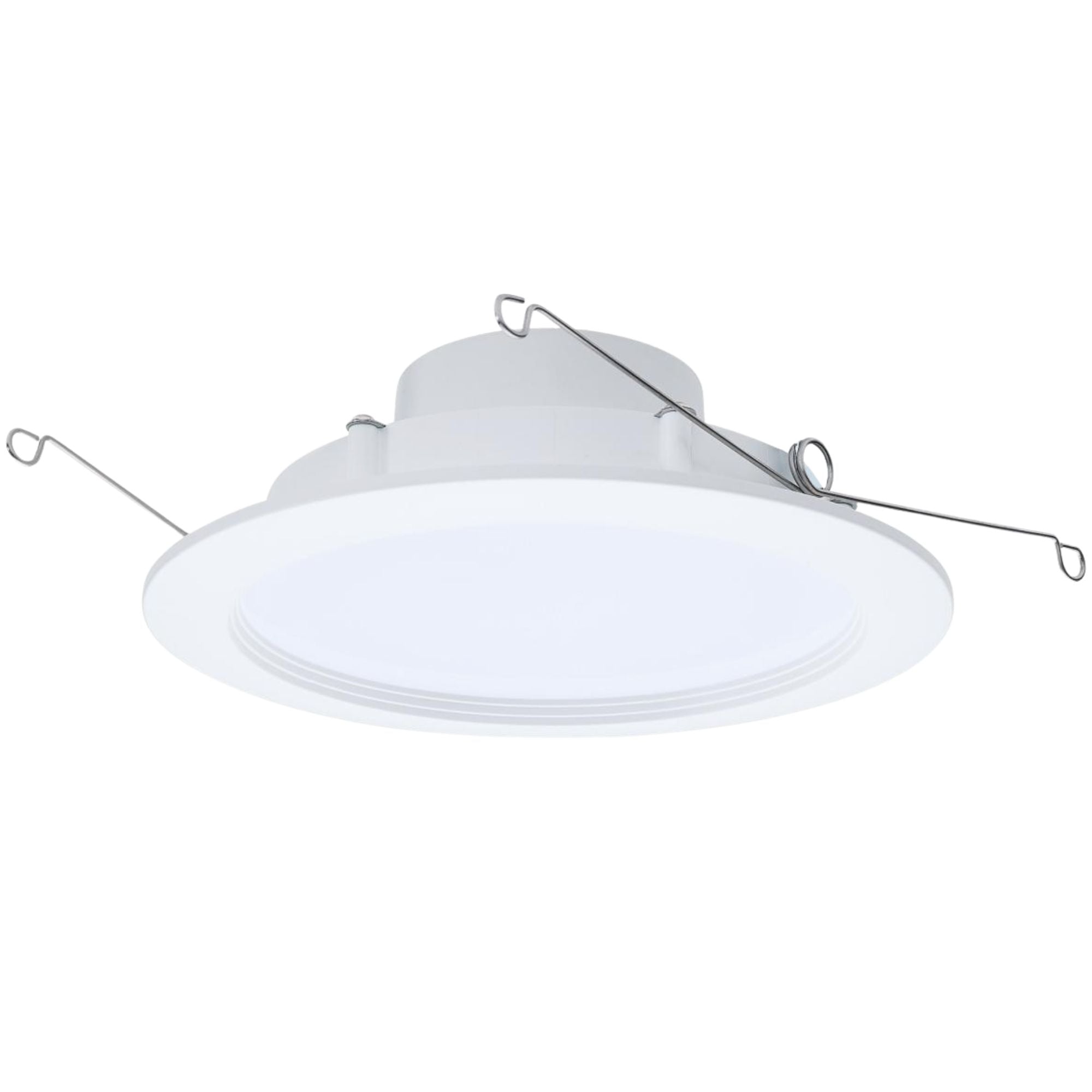 Plus Series 6" LED Retrofit Downlight, 10W, 900 Lm, 5-CCT, Regressed Trim