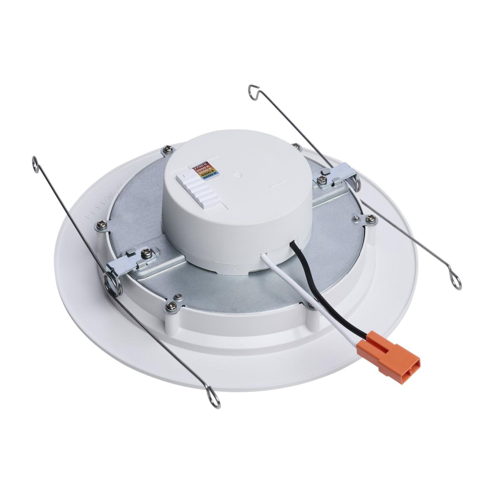 Plus Series 6" LED Retrofit Downlight, 10W, 900 Lm, 5-CCT, Regressed Trim