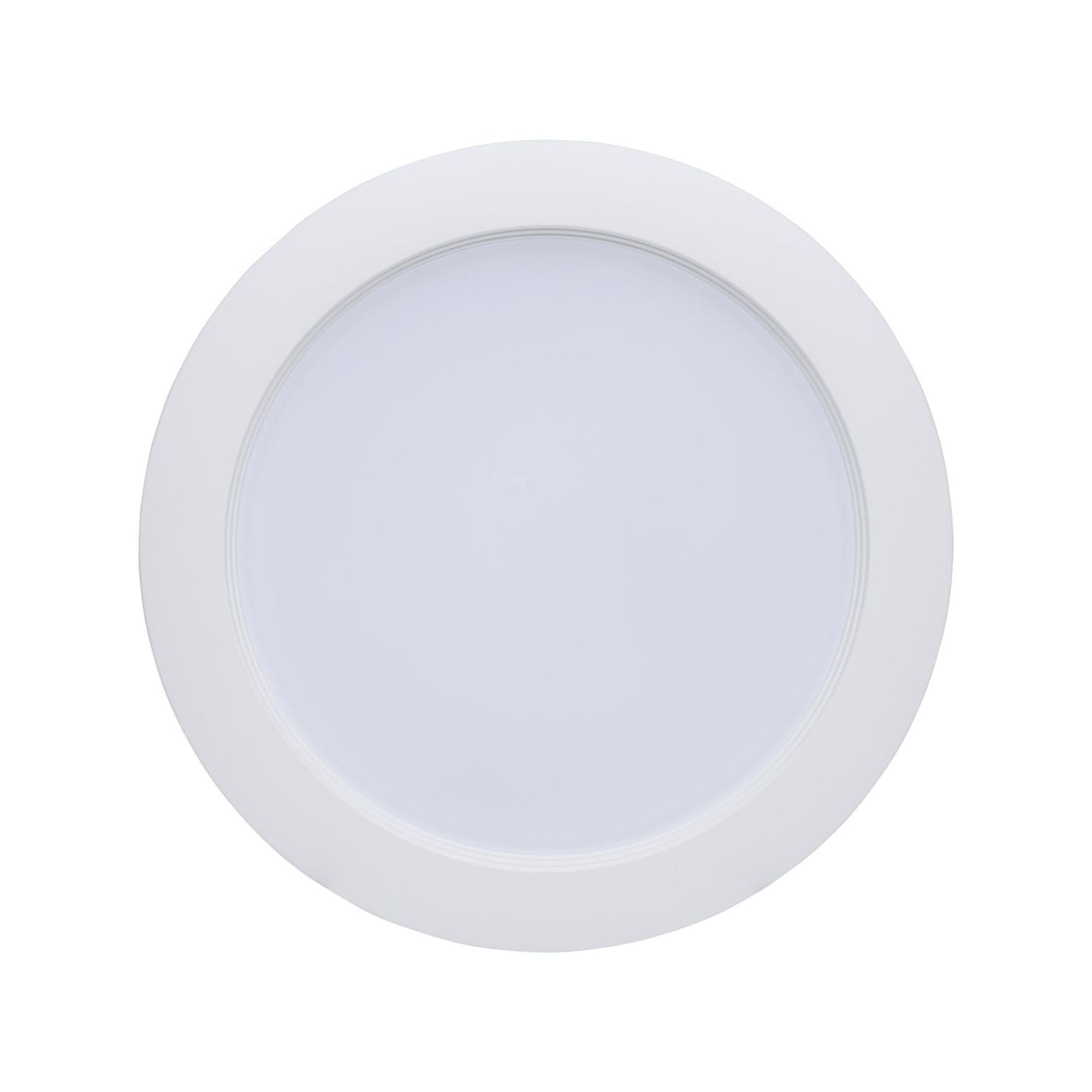 Plus Series 6" LED Retrofit Downlight, 10W, 900 Lm, 5-CCT, Regressed Trim