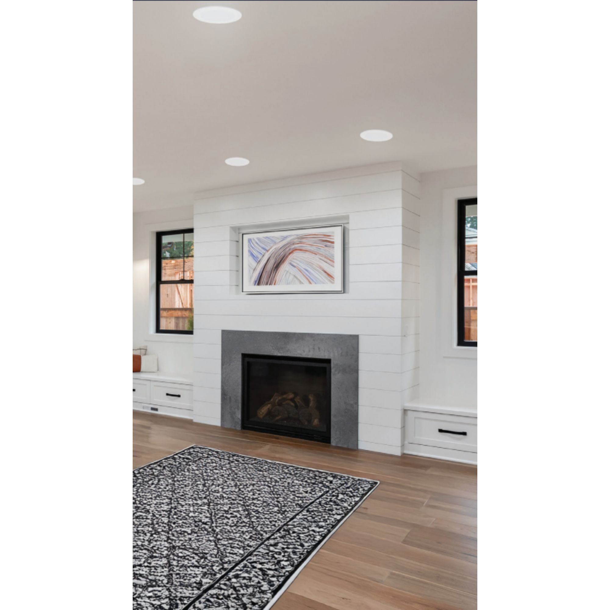 Plus Series 6" LED Retrofit Downlight, 10W, 900 Lm, 5-CCT, Regressed Trim