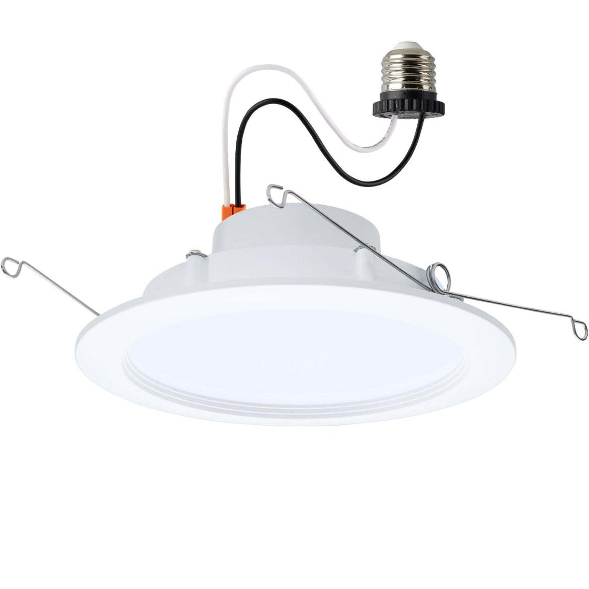 PRO Series 6" LED Retrofit Downlight, 13W, 1400 Lm, 5-CCT, Regressed Trim