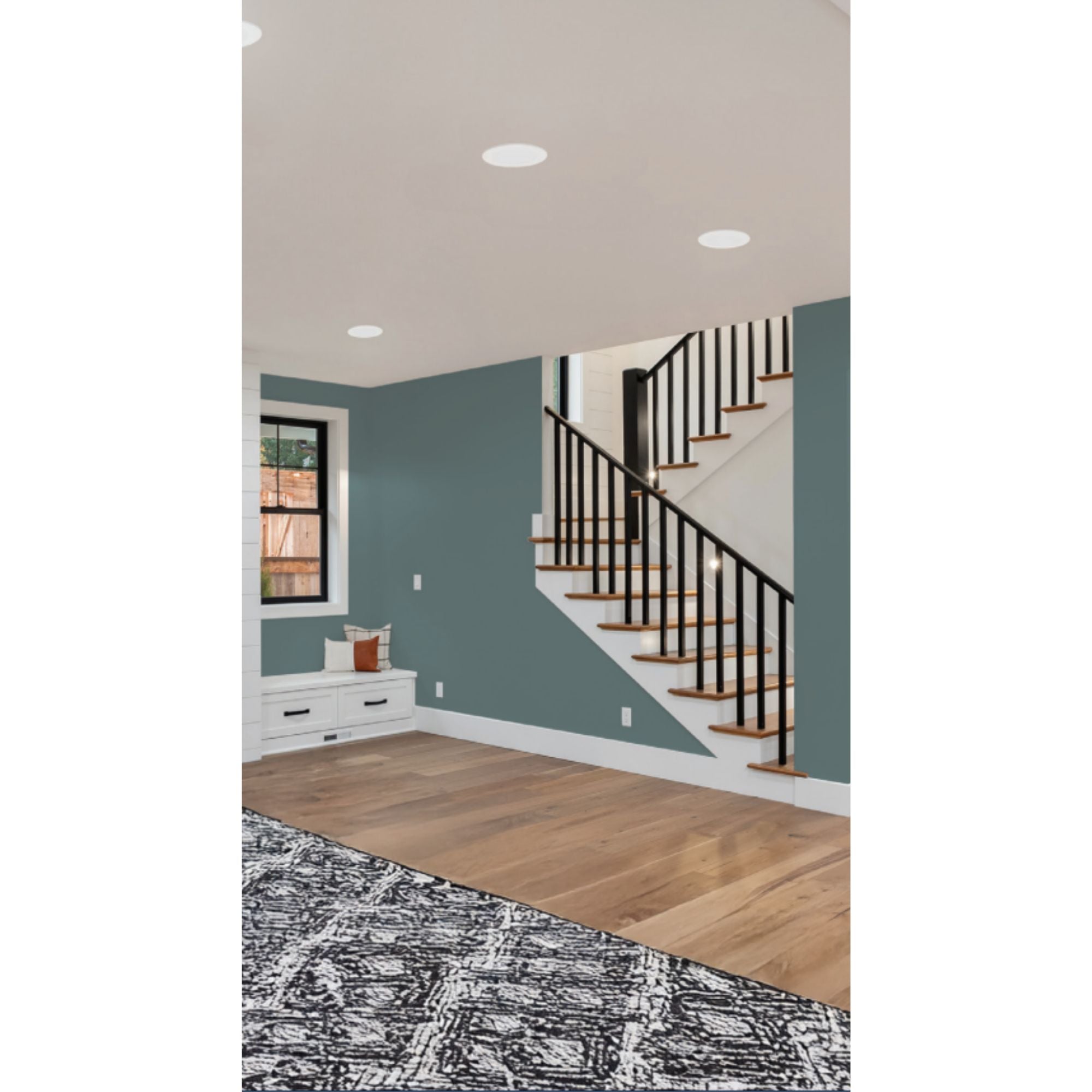 PRO Series 6" LED Retrofit Downlight, 13W, 1400 Lm, 5-CCT, Regressed Trim