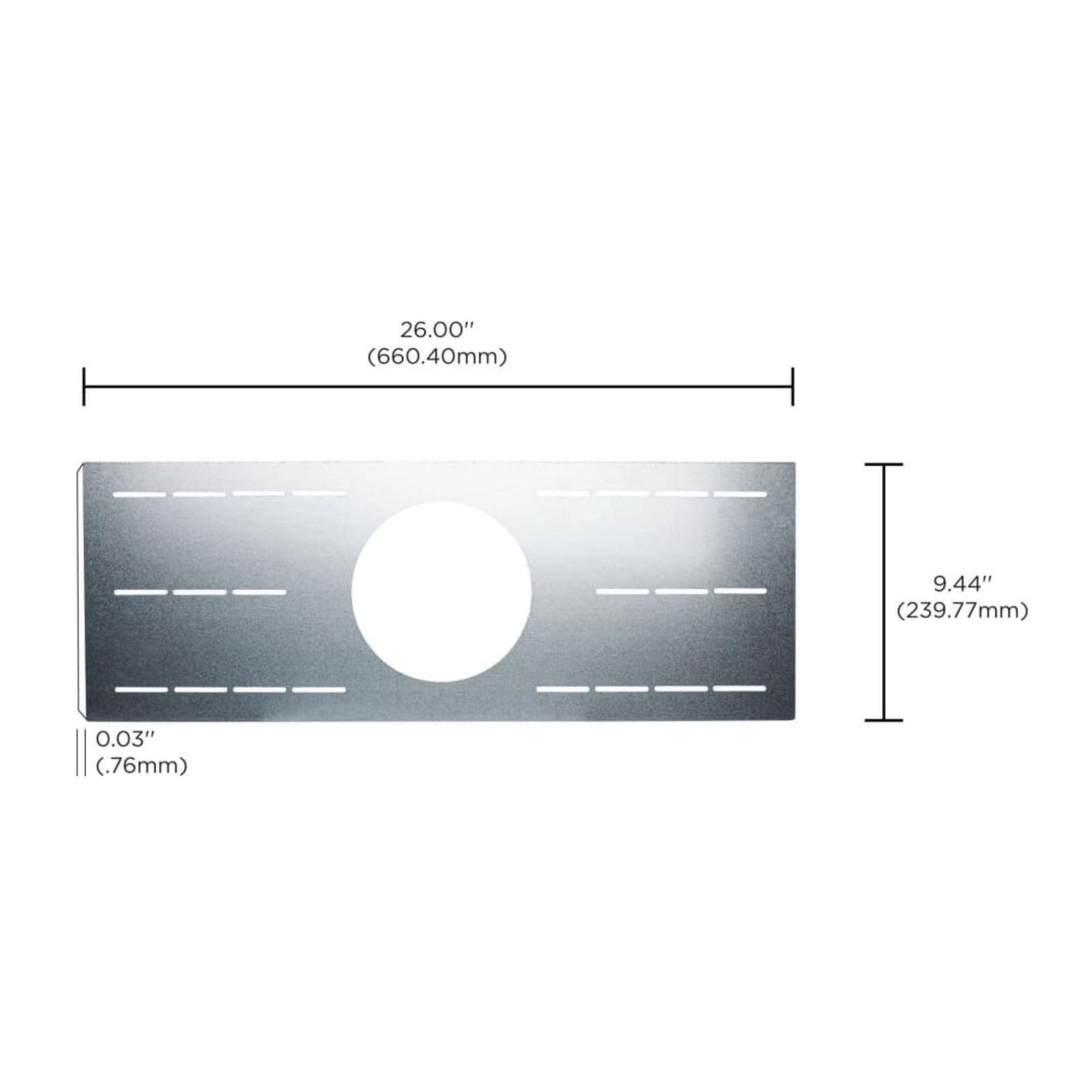 Satco 6" Mounting Plate For Stud/Joist Mounting For New Construction