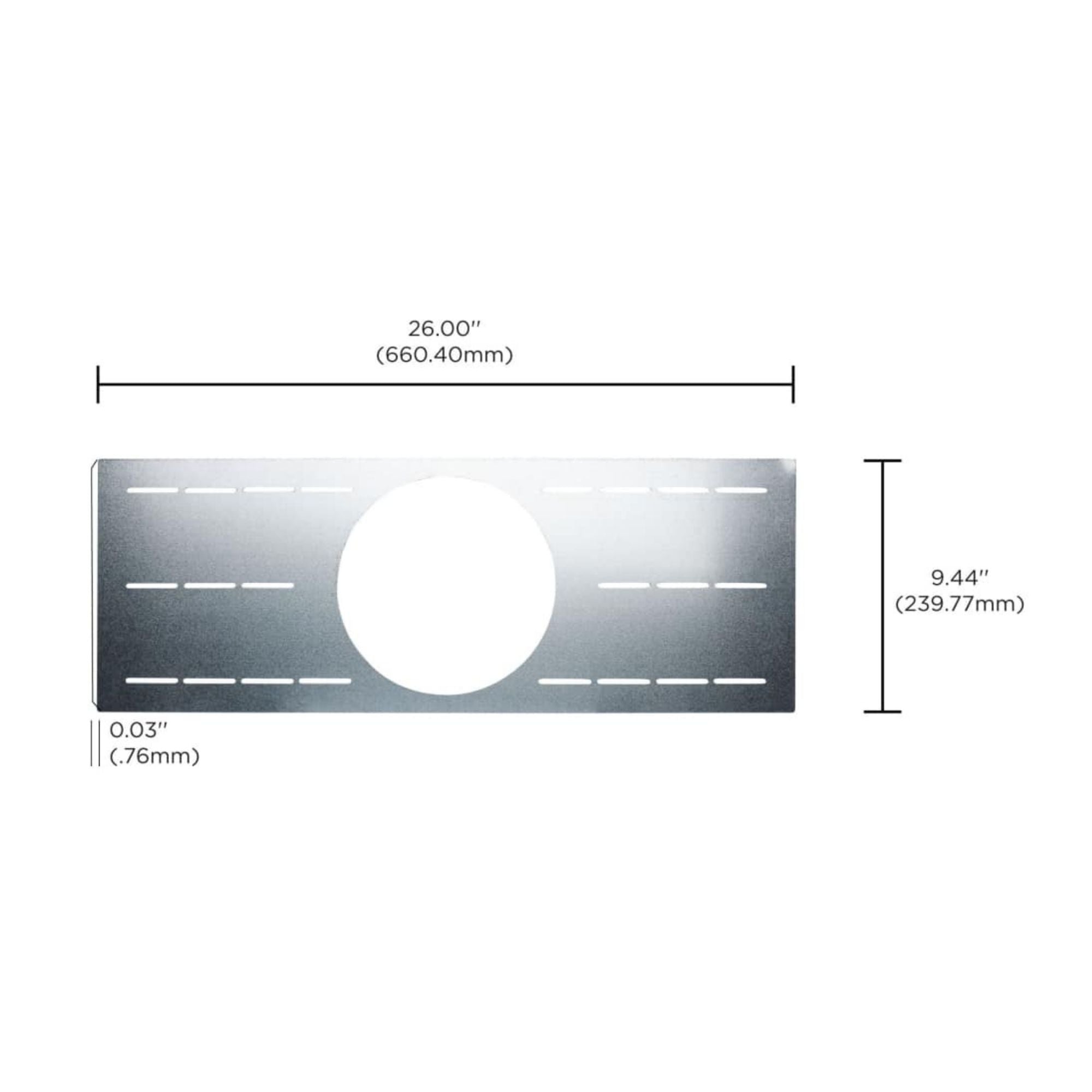 Satco 8" Mounting Plate For Stud/Joist Mounting For New Construction
